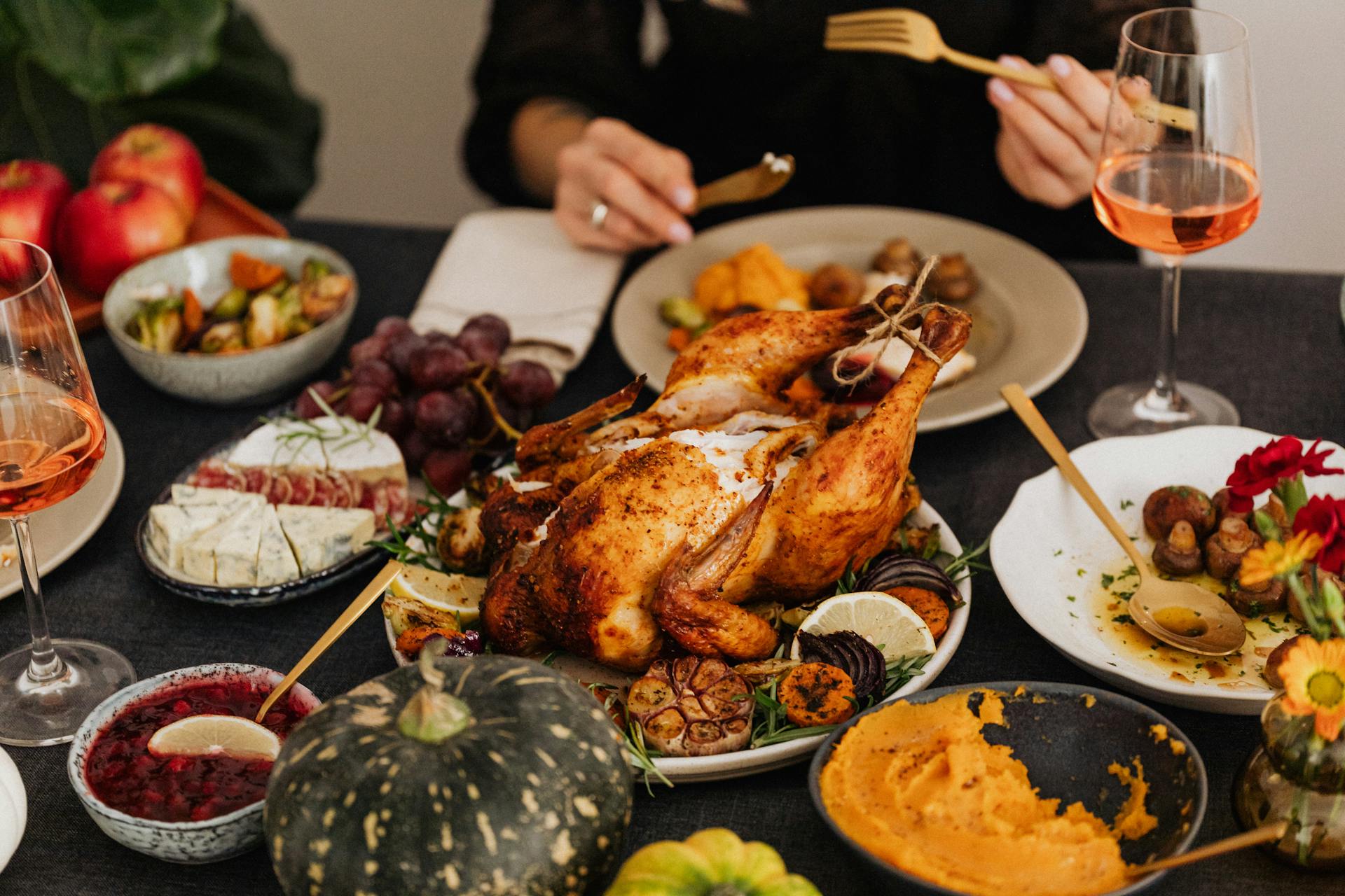 Un repas de Thanksgiving | Source : Pexels