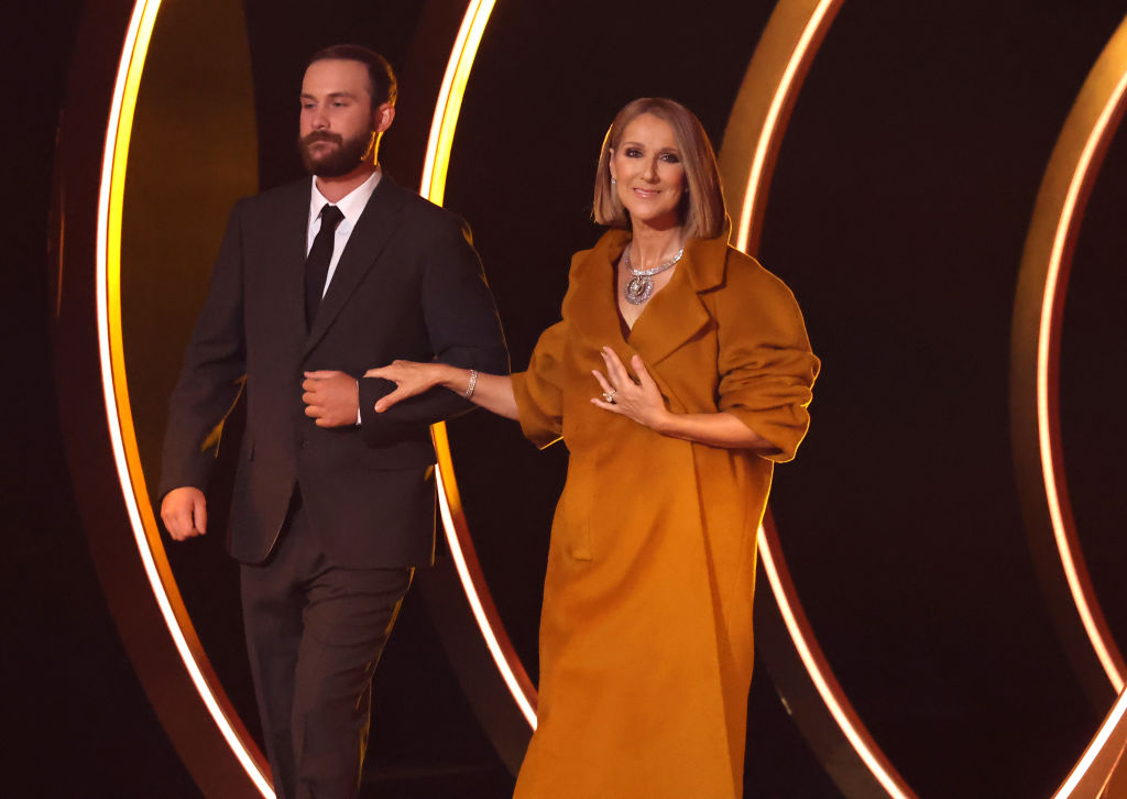 Céline Dion et René-Charles | Source : Getty Images