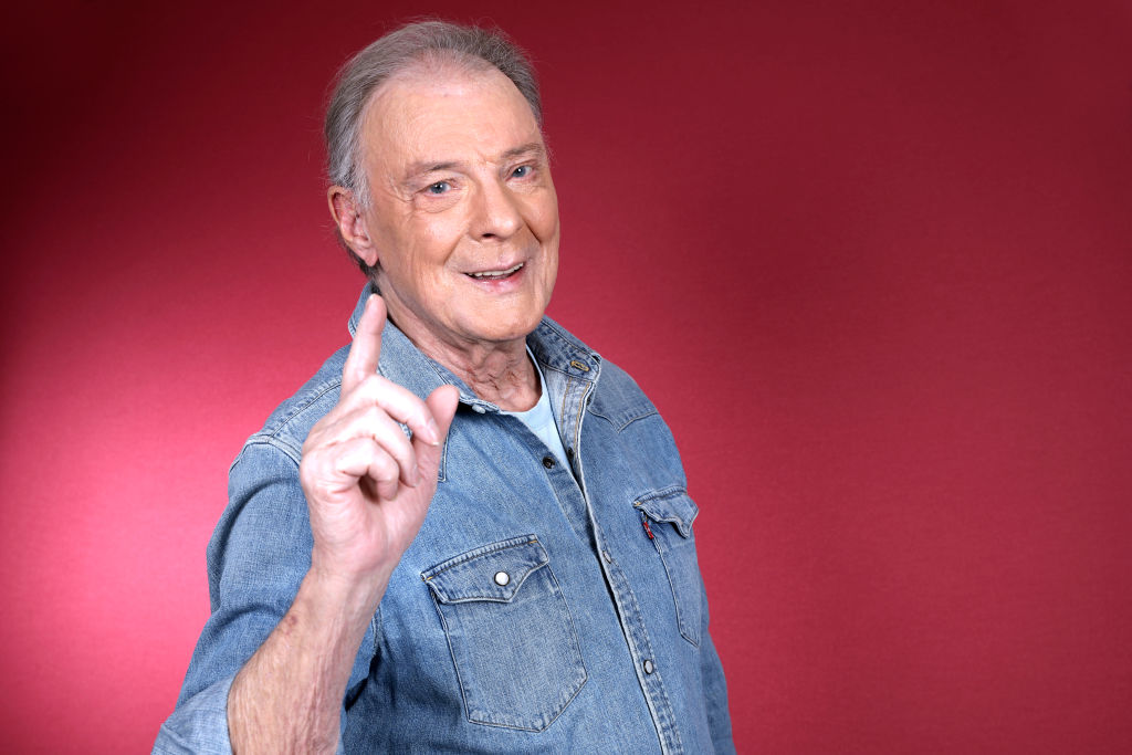 PARIS, FRANCE - 10/08/2024: Singer Herbert Leonard poses during a portrait session in Paris, France on 10/08/2024. (Photo by Eric Fougere/Corbis via Getty Images)