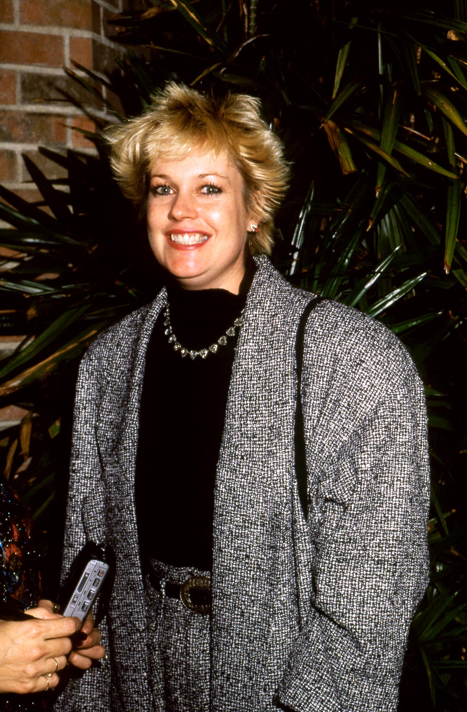 Melanie Griffith pose pour un portrait à Los Angeles, Californie, vers 1987. | Source : Getty Images