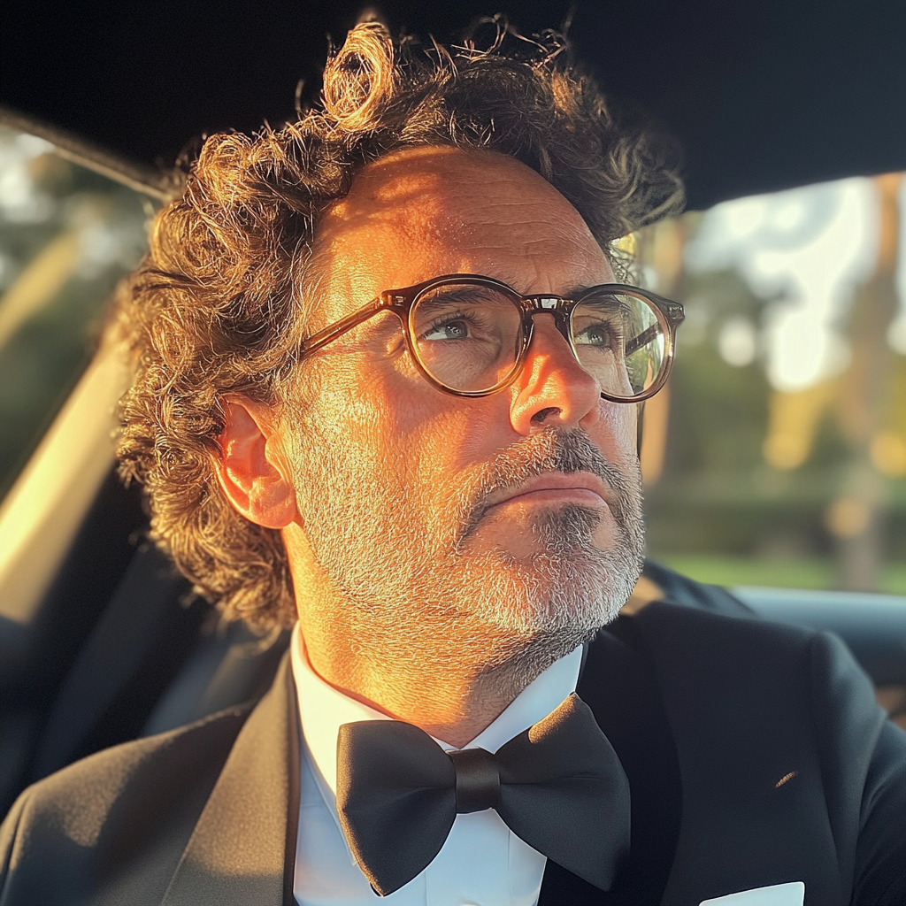 Un homme conduisant une voiture | Source : Midjourney