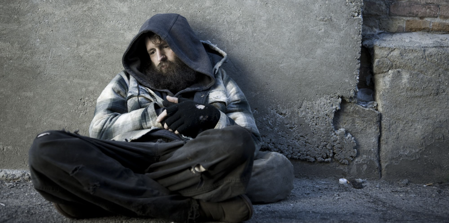 Um mendigo | Fonte: Getty Images