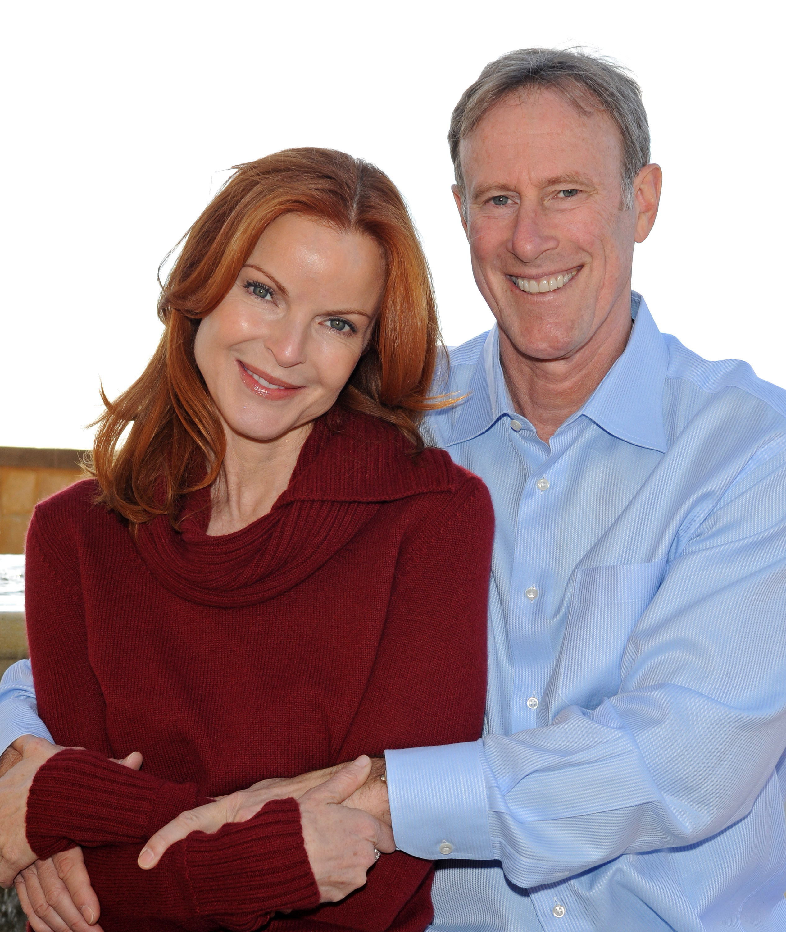 Marcia Cross et Tom Mahoney au Pelican Hill Resort le 31 décembre 2010 à Newport Beach, en Californie. | Source : Getty Images