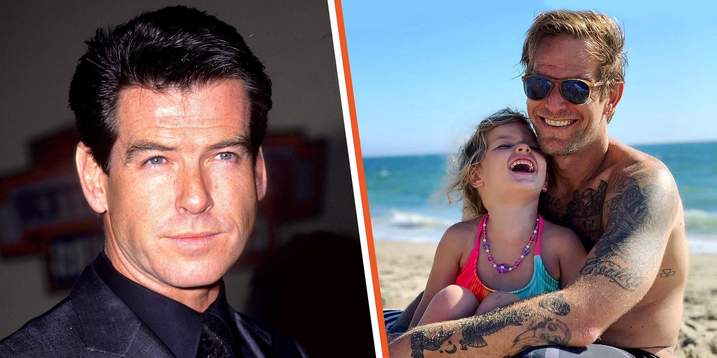 Pierce Brosnan | Sean Brosnan avec sa fille Marley May | Source : Getty Images | instagram.com/thecounsouler