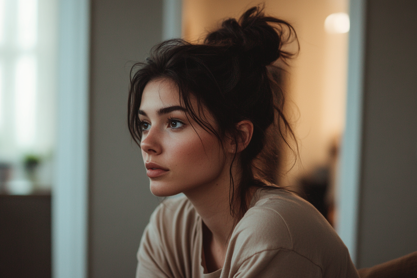 Une femme réfléchie | Source : Midjourney