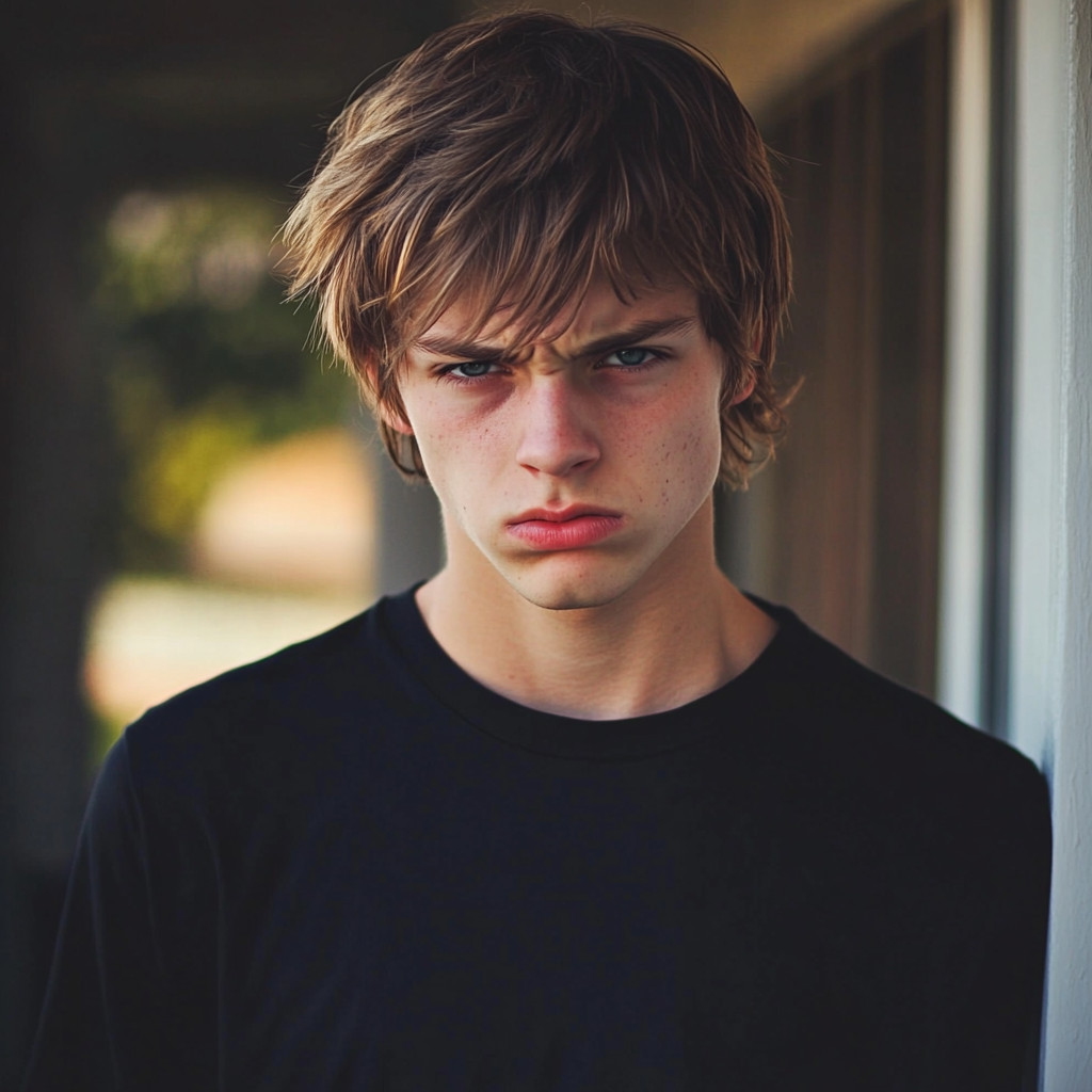 Un adolescent en colère | Source : Midjourney
