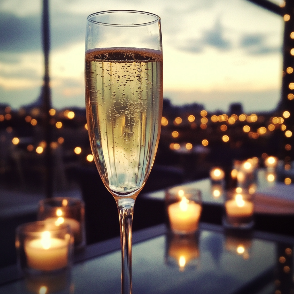 Une coupe de champagne | Source : Midjourney