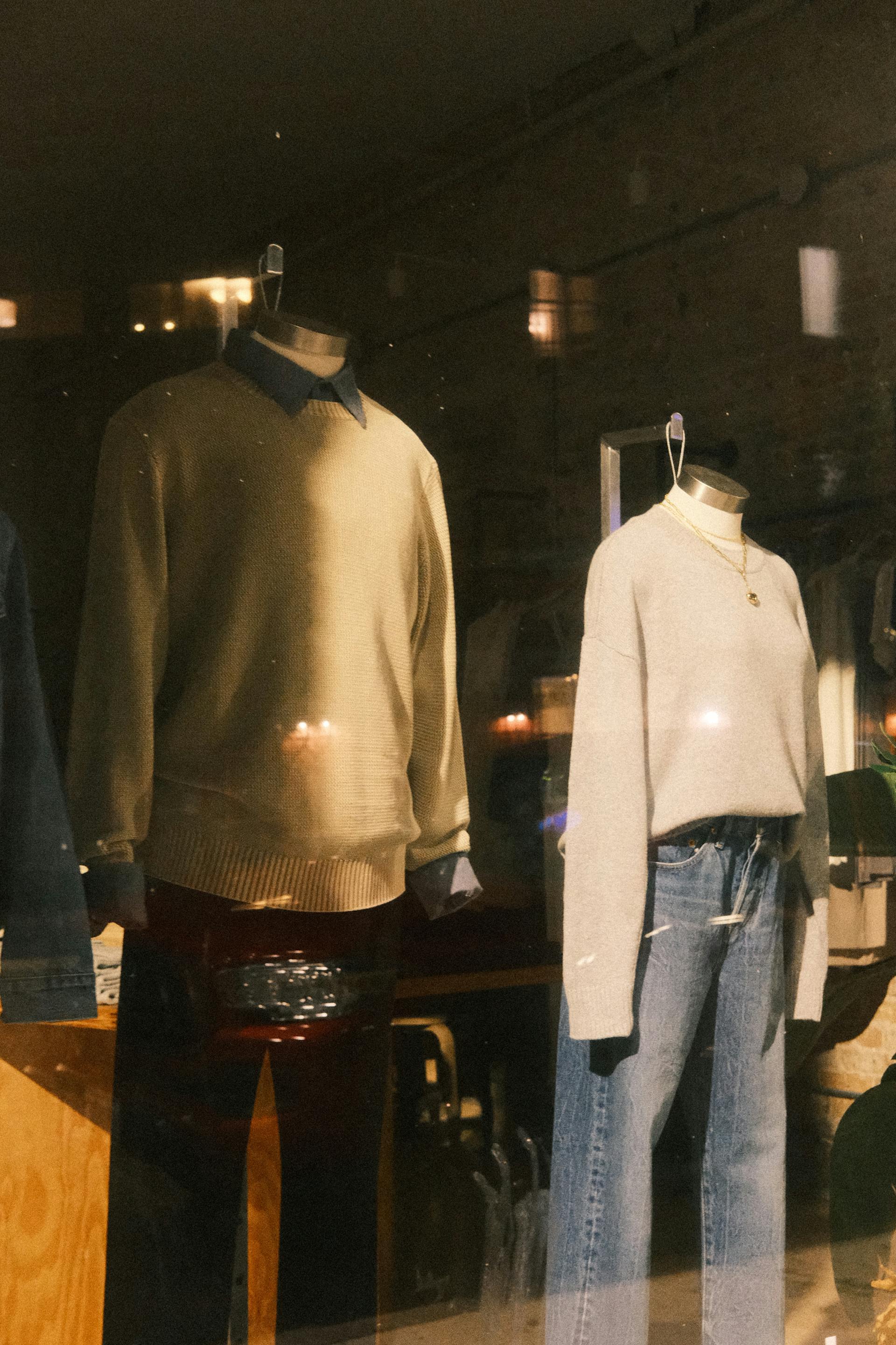 Vêtements sur un mannequin | Source : Pexels