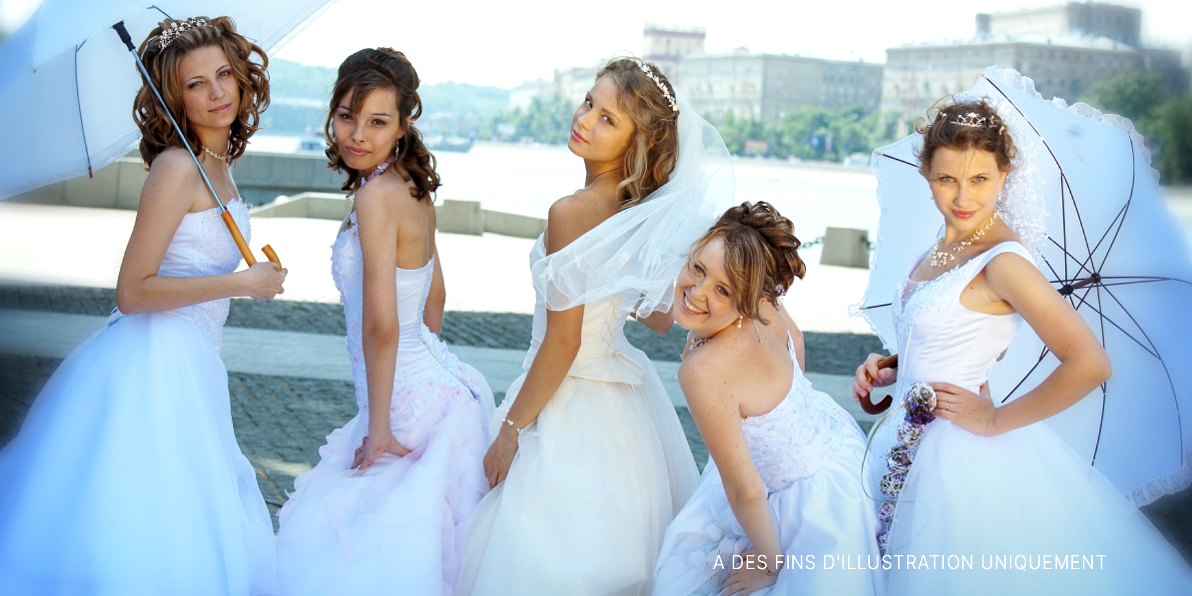 Cinq mariées | Source : Shutterstock