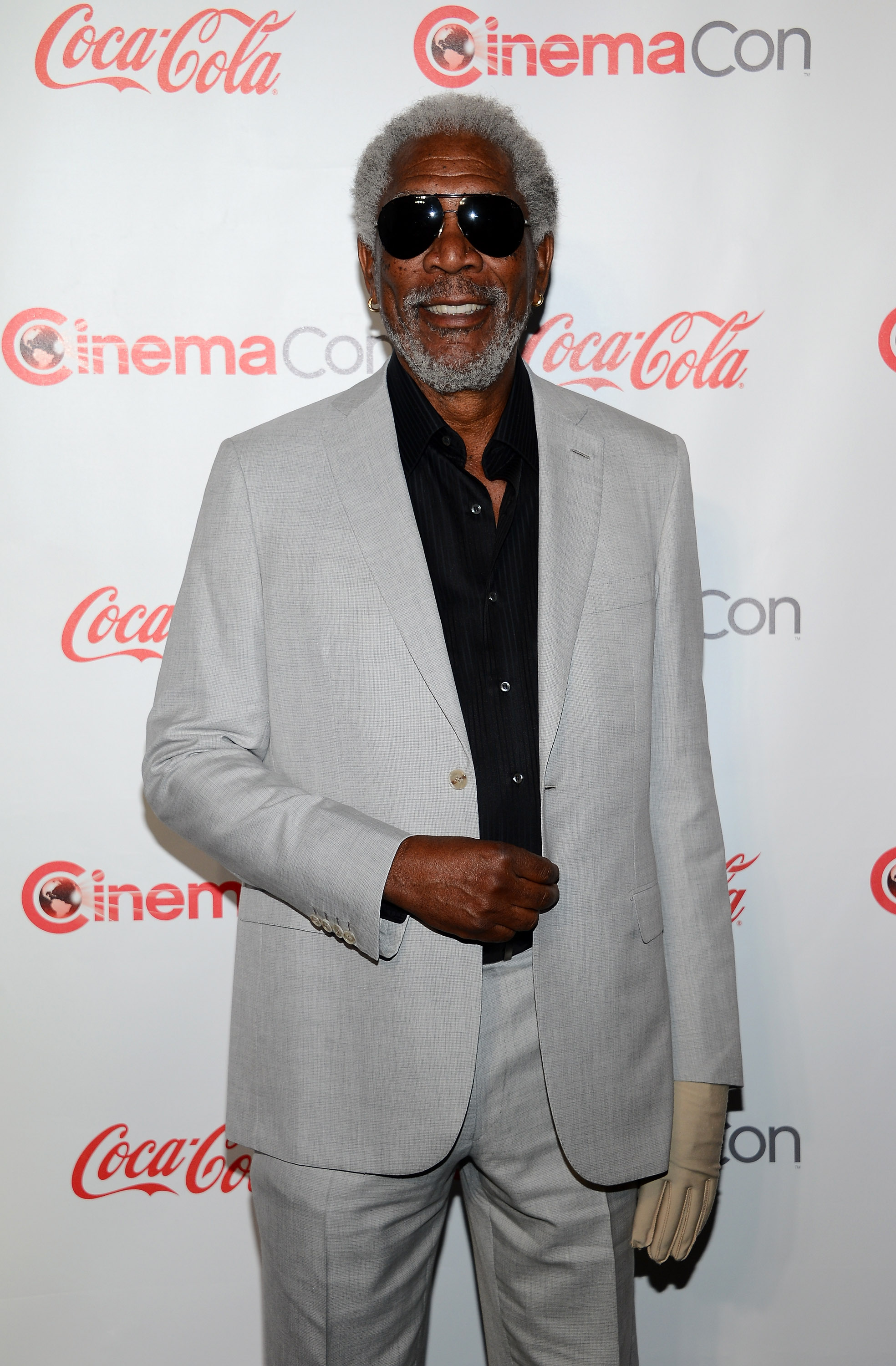 Morgan Freeman le 18 avril 2013 à Las Vegas, Nevada | Source : Getty Images