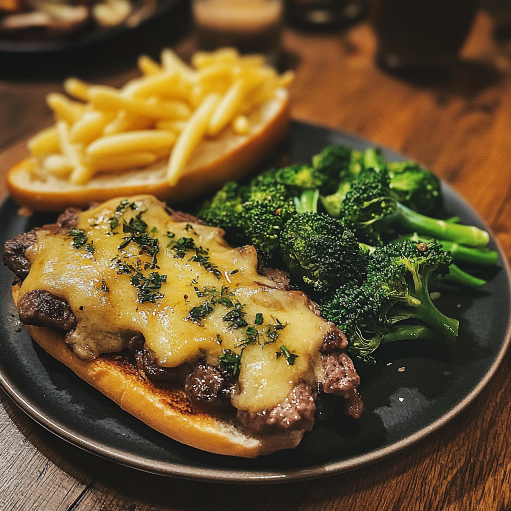 Une assiette de nourriture sur une table | Source : Midjourney