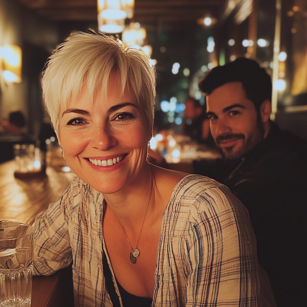 Un couple dans un bar | Source : Midjourney