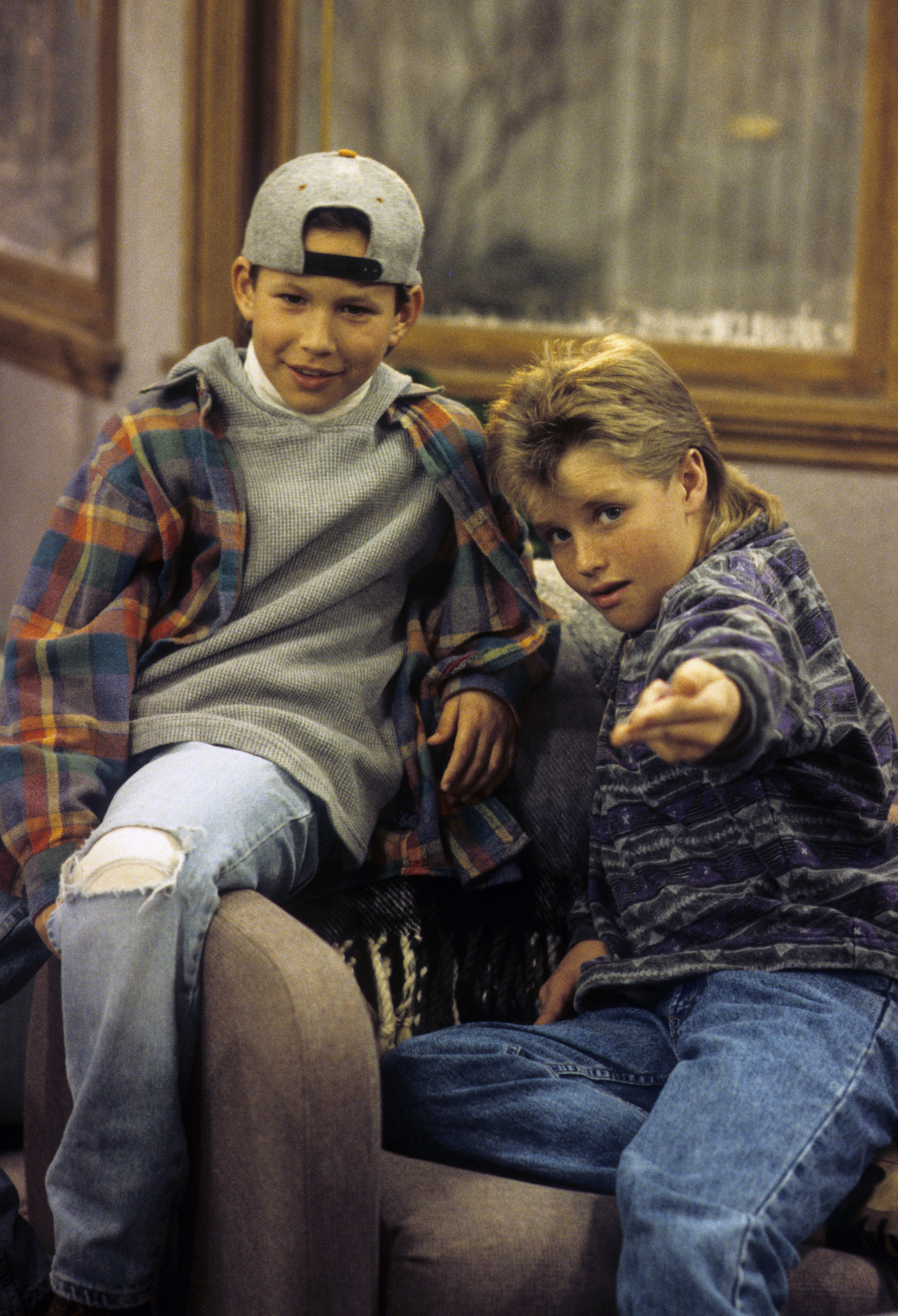 L'enfant acteur avec une co-star en 1993 | Source : Getty Images