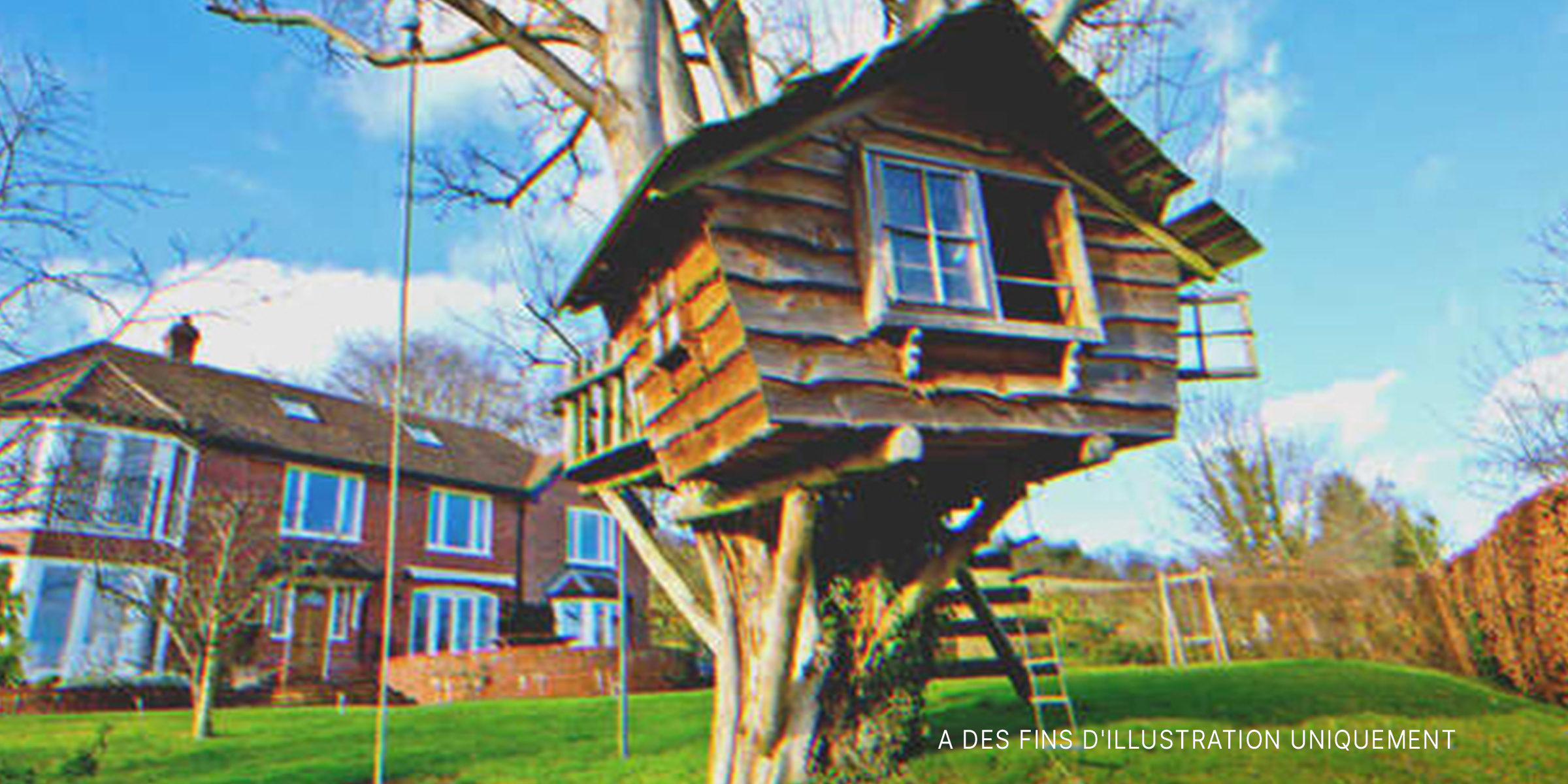 Une petite cabane perchée | Source : Shutterstock