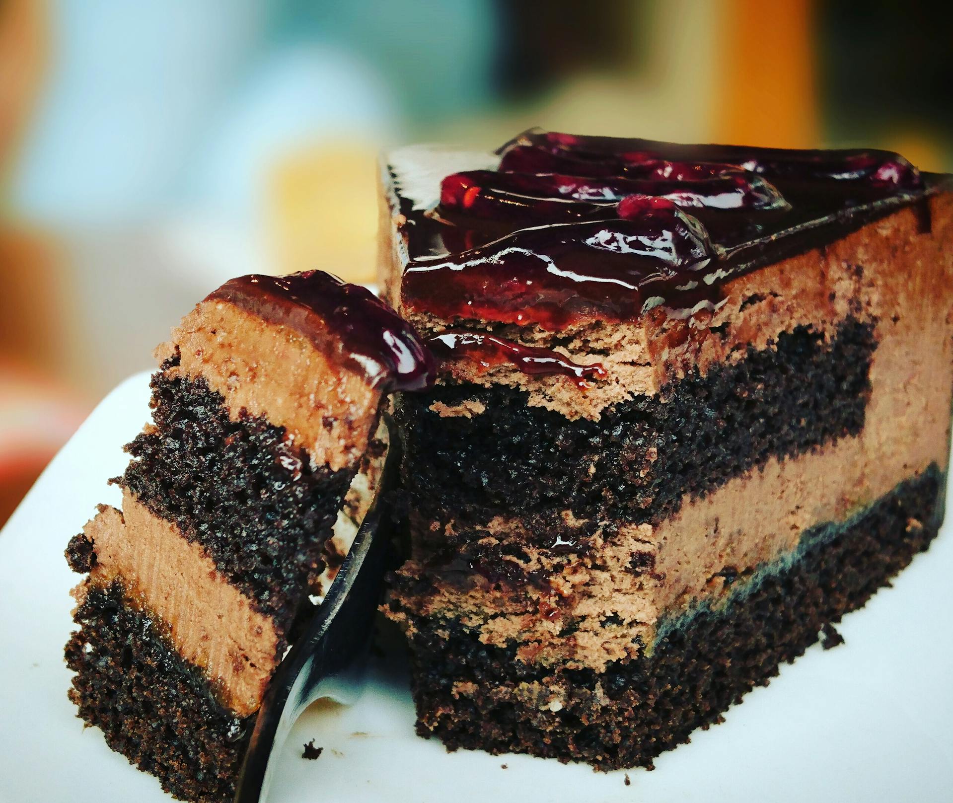 Une tranche de gâteau | Source : Pexels