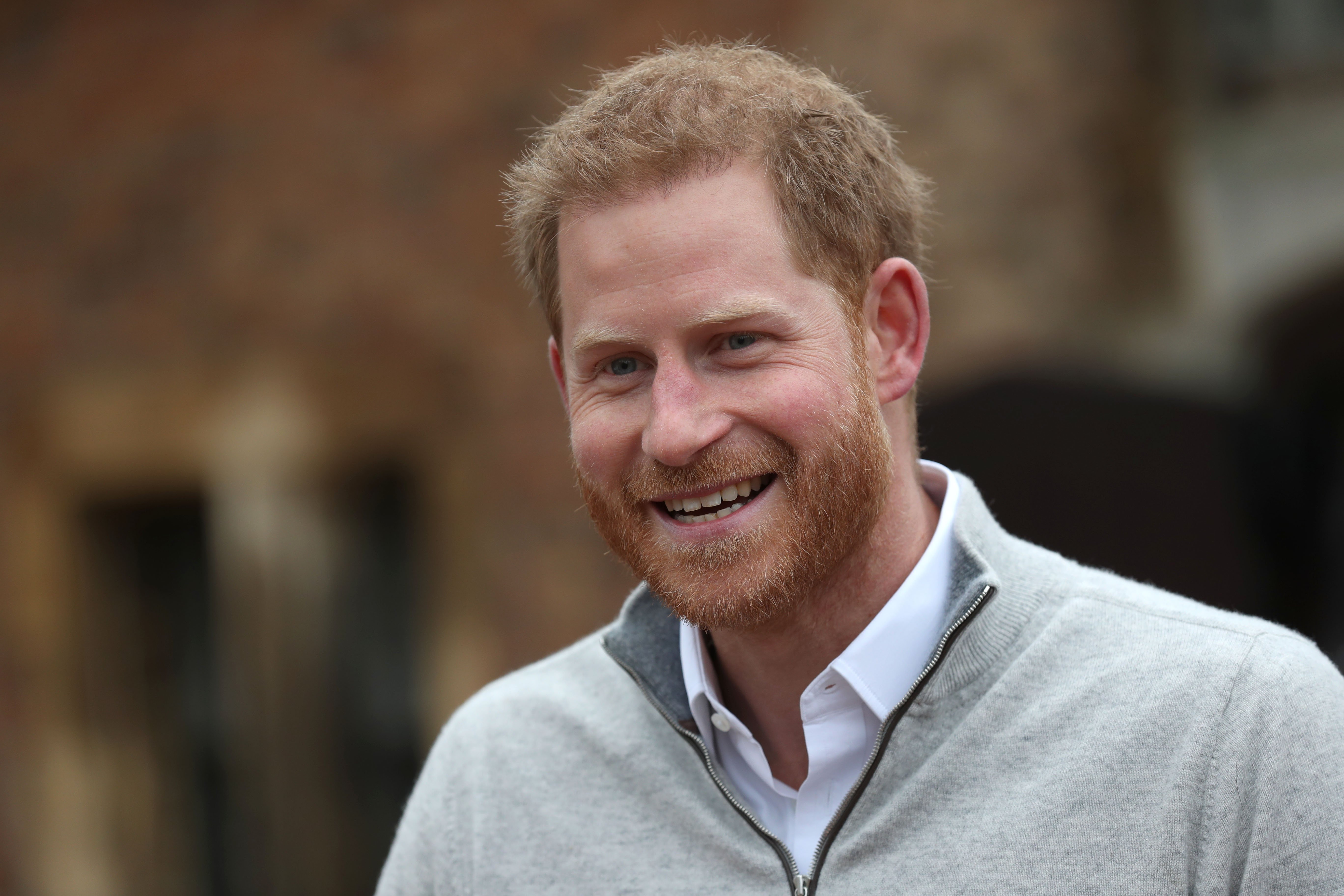 Le prince Harry, duc de Sussex lors d'une interview avec les médias au château de Windsor après la naissance de son fils le 06 mai 2019 à Windsor, au Royaume-Uni. | Source : Getty Images