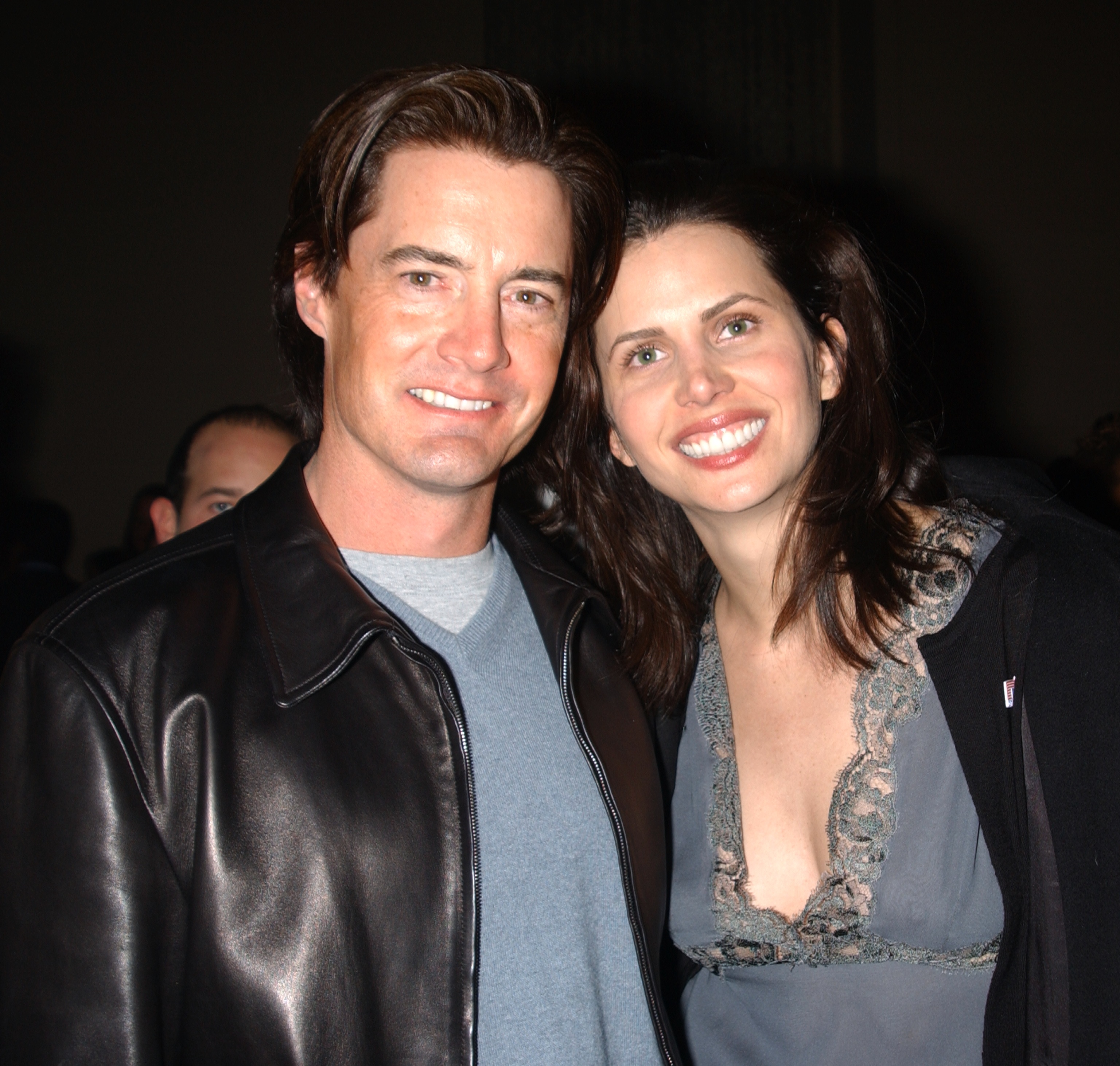 Kyle MacLachlan et Desiree Gruber à la fête du premier anniversaire de Gotham Magazine en 2002. | Source : Getty Images