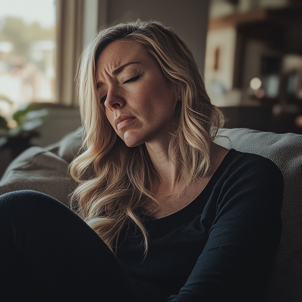 Une femme bouleversée | Source : Midjourney