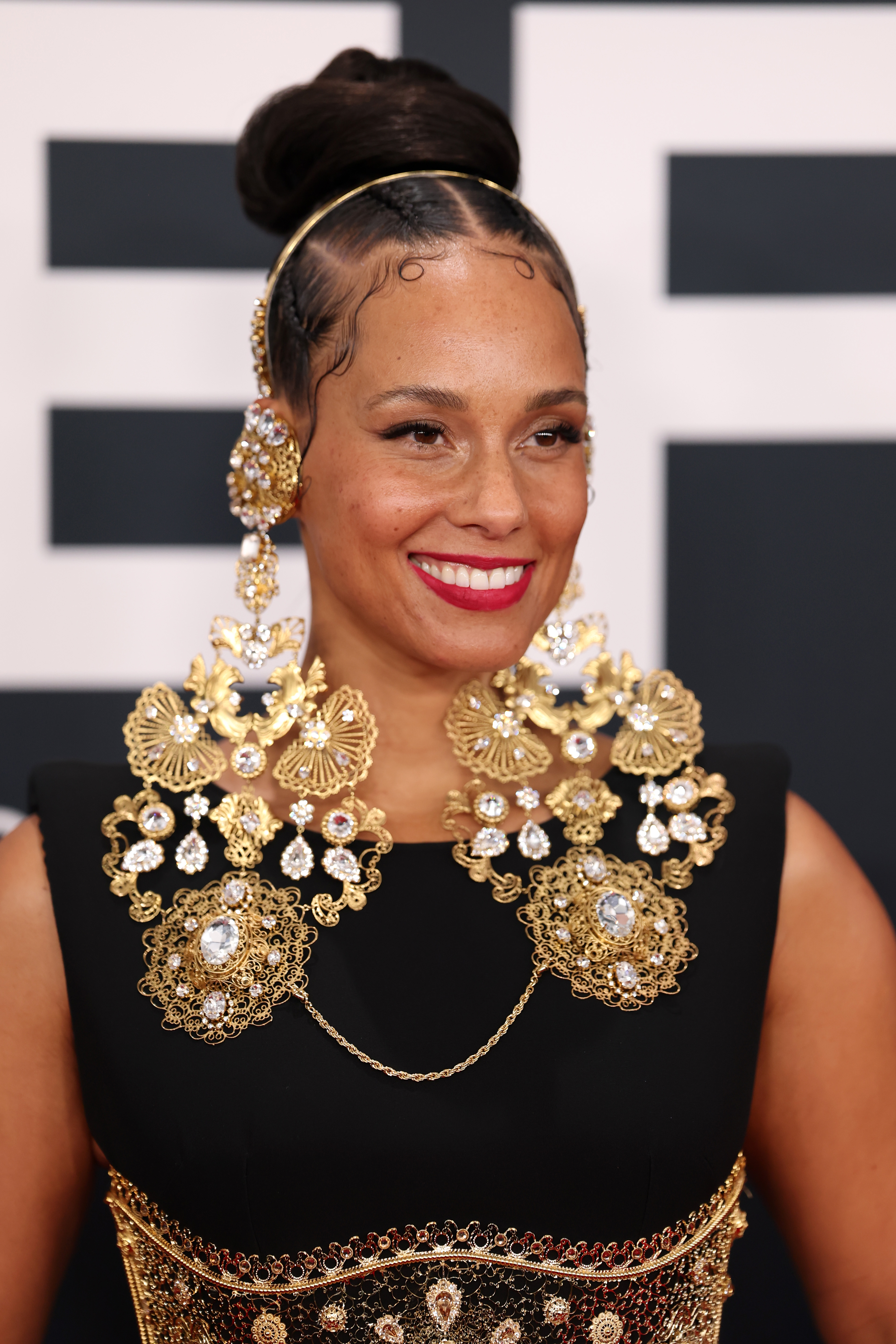 Alicia Keys lors de la 67e cérémonie des Grammy Awards à Los Angeles, en Californie, le 2 février 2025. | Source : Getty Images