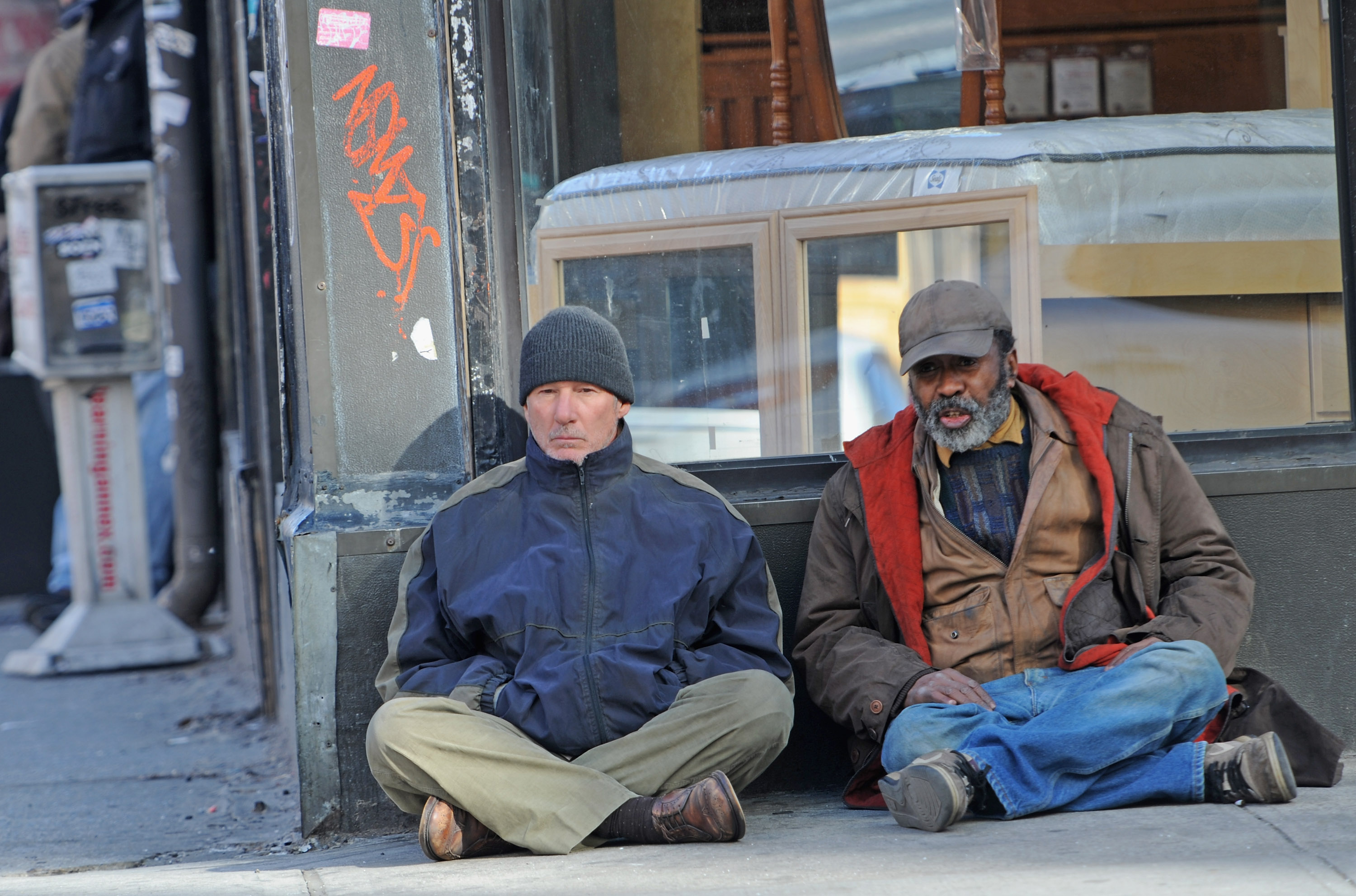 Richard Gere et Ben Vereen le 26 mars 2014. | Source : Getty Images