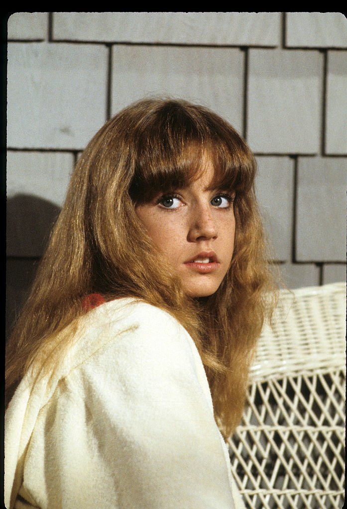 Dana Plato sur le plateau de "Letting Go". | Photo : Getty Images