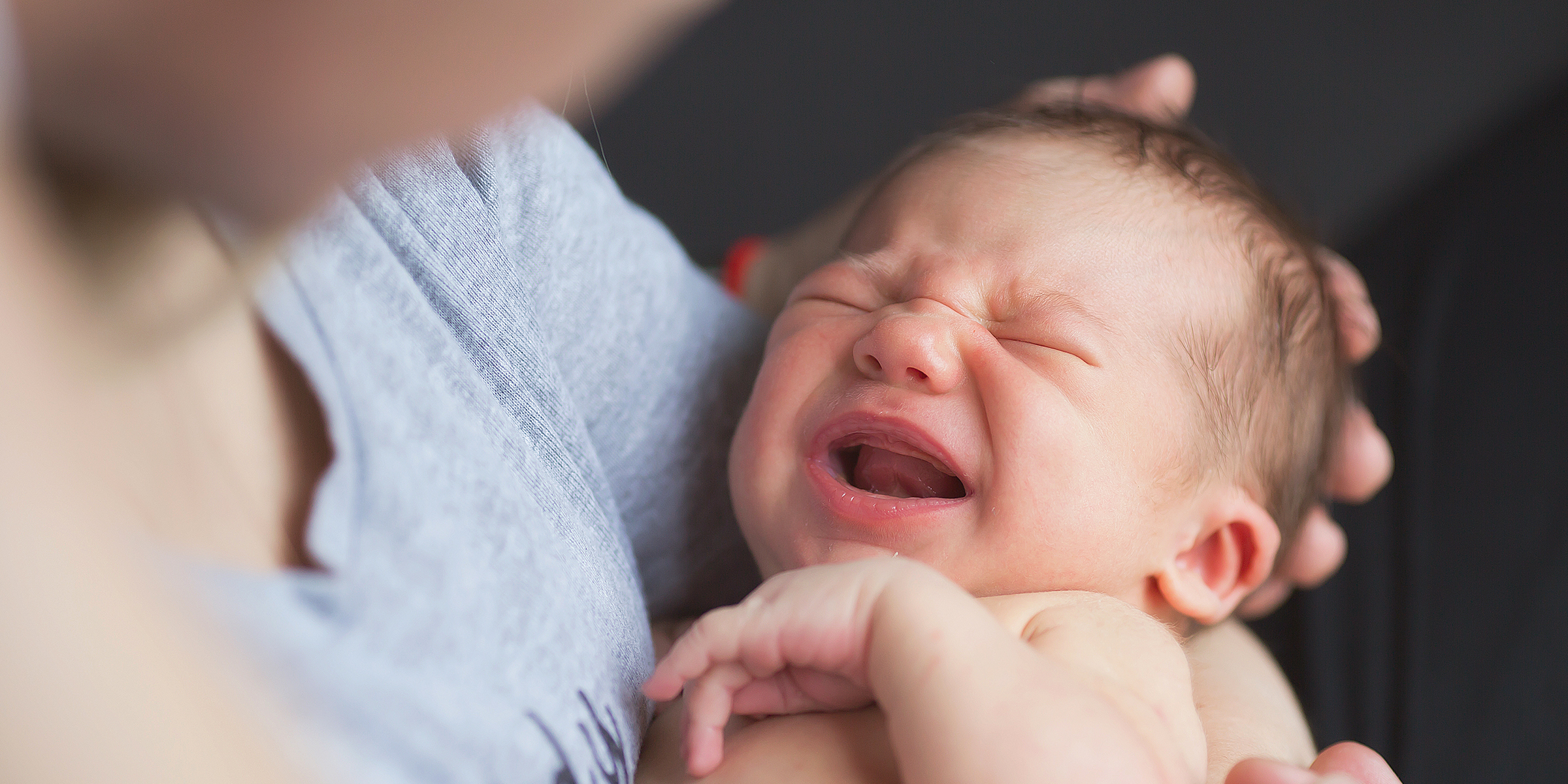 Un bébé qui pleure | Source : Shutterstock