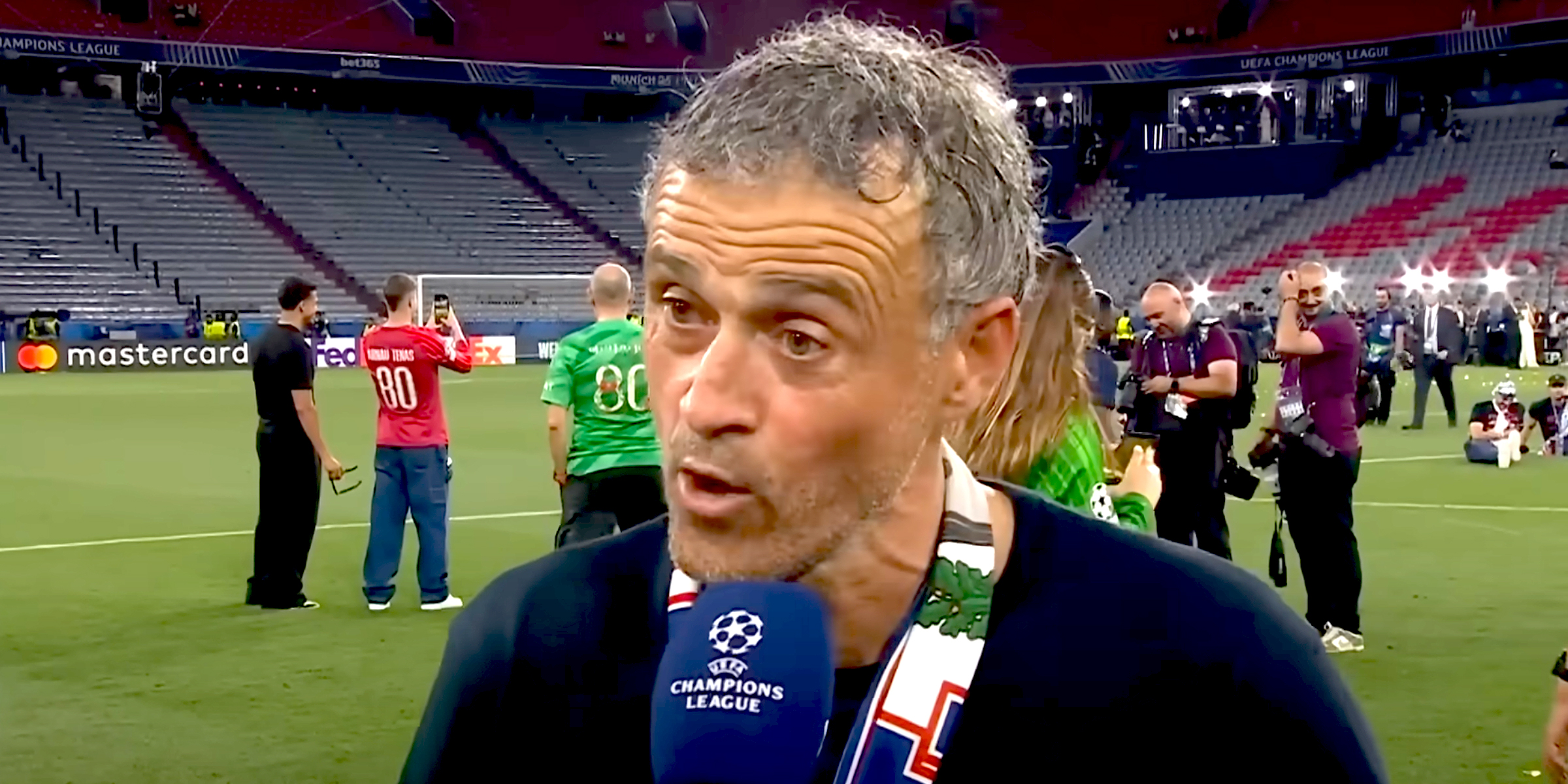 Luis Enrique | Source : Youtube/TNT Sports