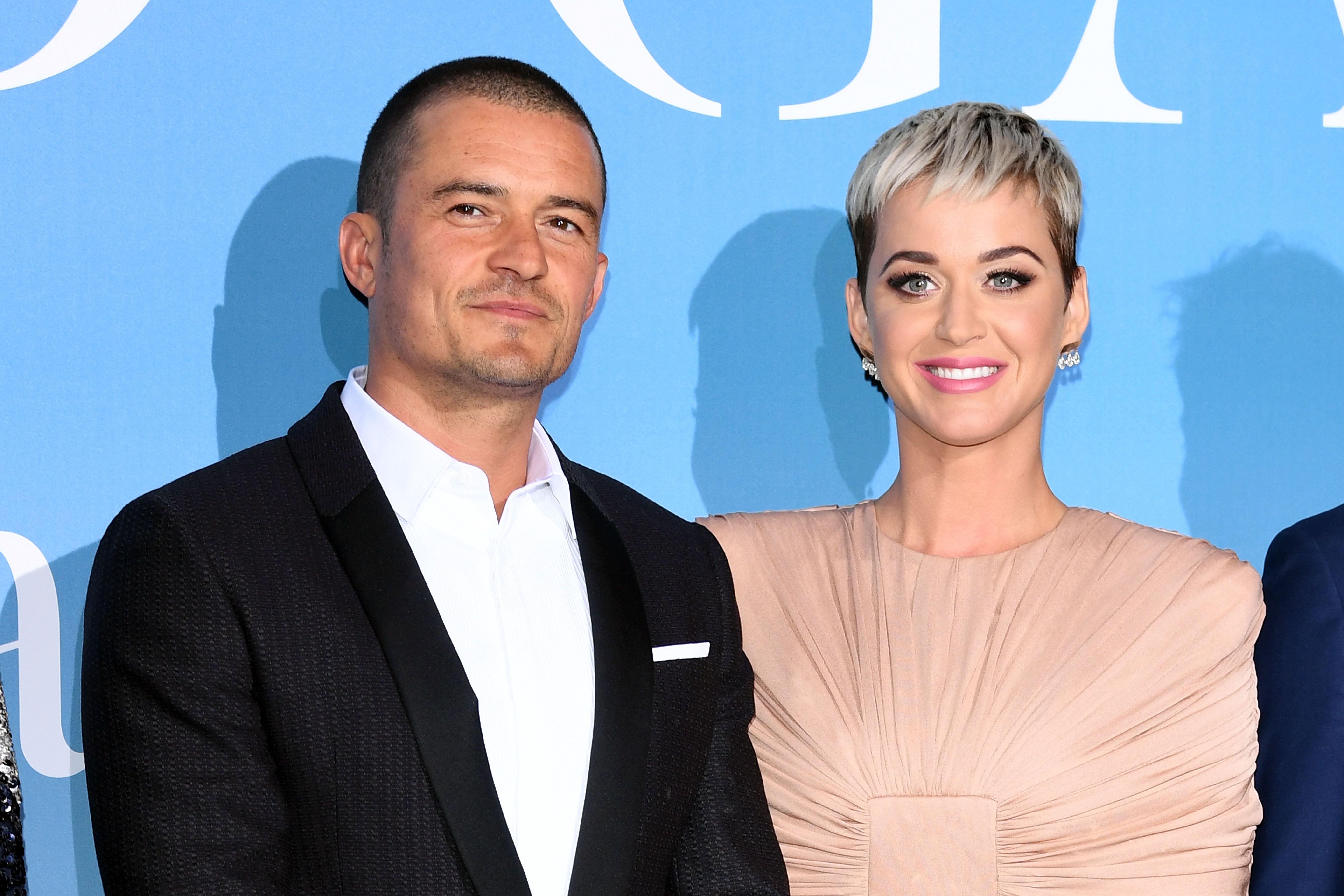 Katy Perry et son fiancé Orlando Bloom. | Photo : Getty Images