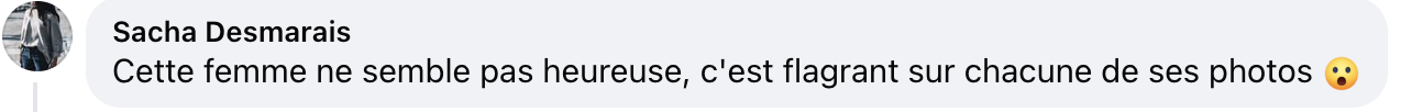 Commentaire d'un internaute | Source : Facebook/Gala