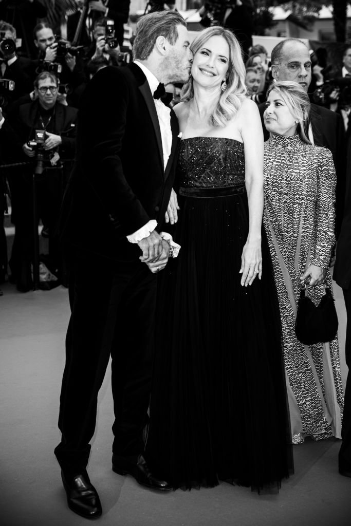  John Travolta et Kelly Preston assistent à la projection de "Solo: Une histoire de Star Wars" lors de la 71e édition du Festival de Cannes | Getty Images