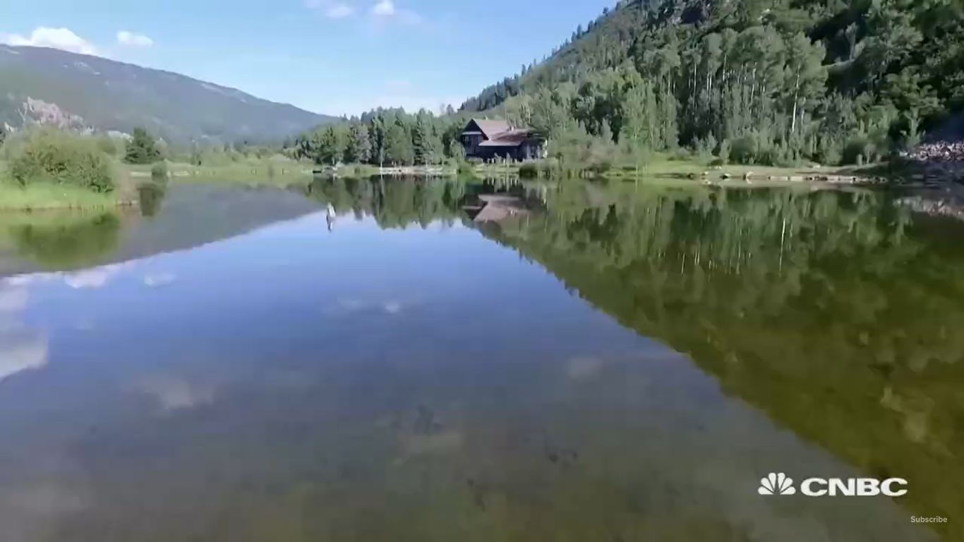 La propriété de Kevin Costner à Aspen, Colorado | Source : YouTube/CNBCMakeIt