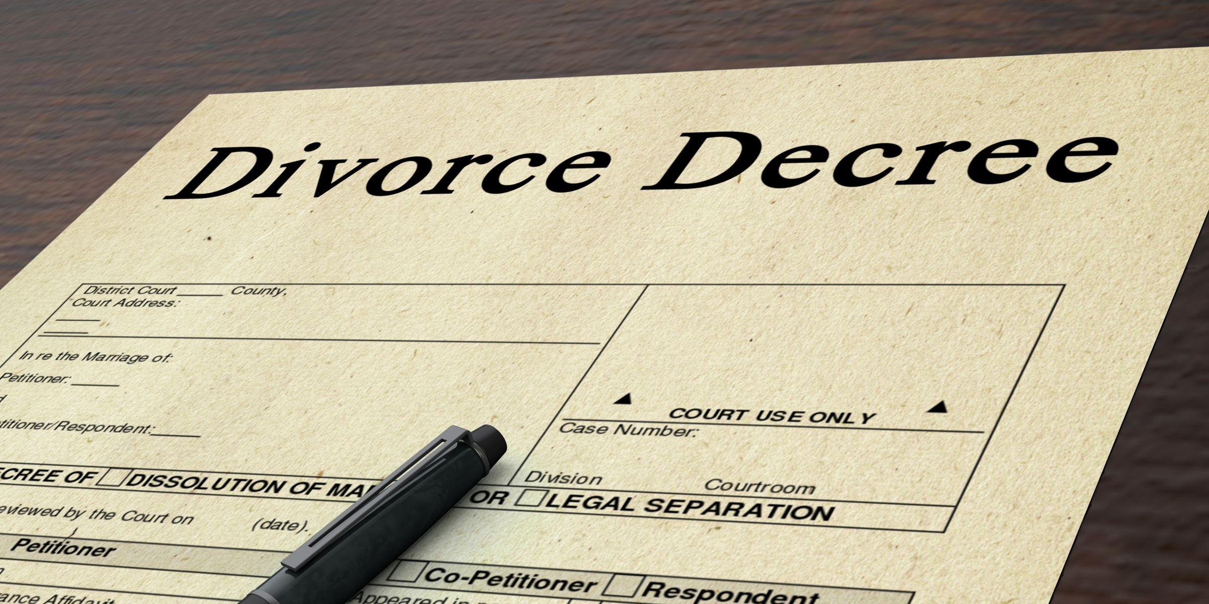 Papiers de divorce | Source : Shutterstock