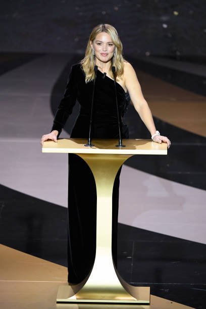 Virginie Efira à la cérémonie des César du film en mars 2021 | Photo : Getty Images