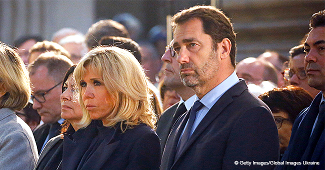 Après l'incendie de Notre-Dame, Brigitte Macron apparaît à la messe chrismale (Photos)