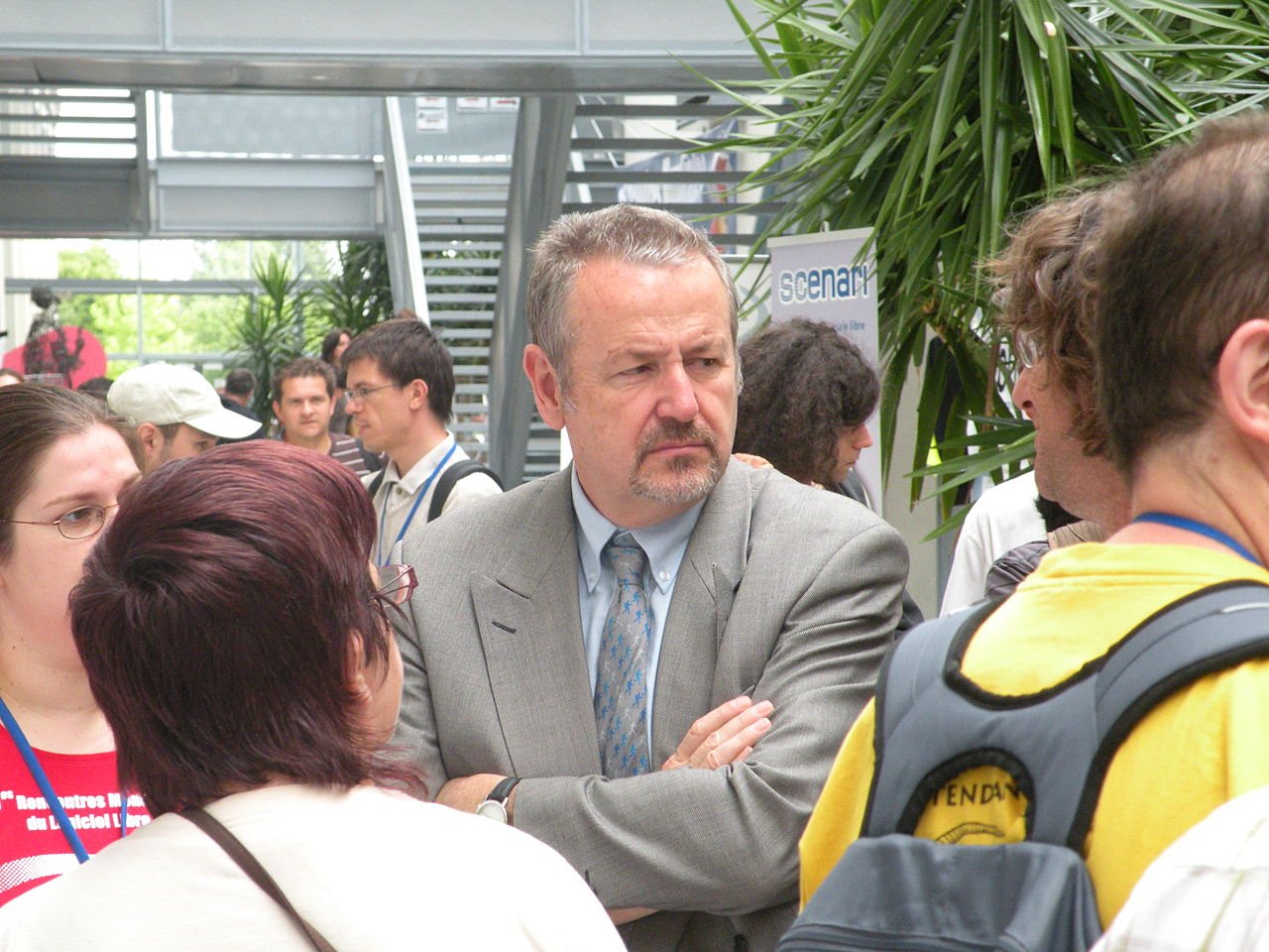 Dominique Raimbourg lors des RMLL 2009 à Nantes. | Photo : WIkipedia