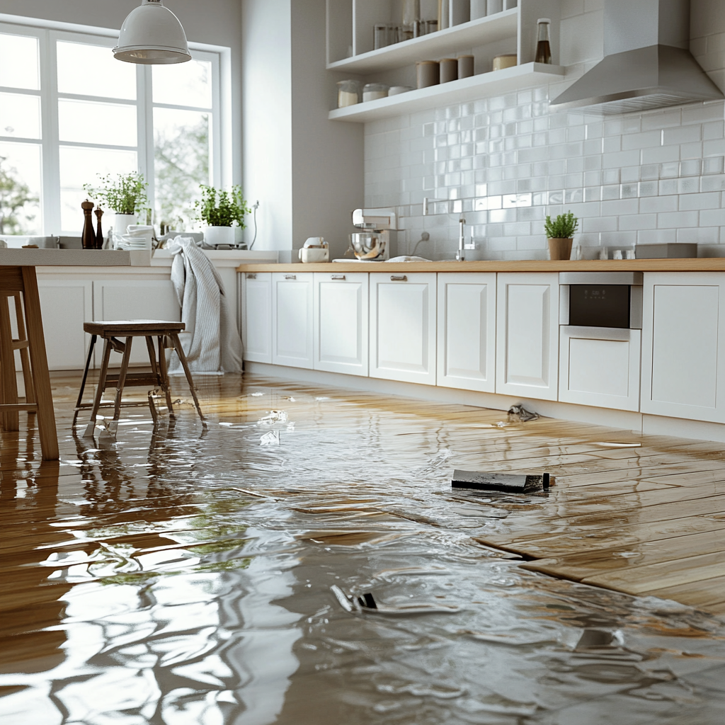 Une cuisine inondée | Source : Midjourney