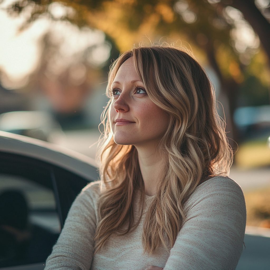 Une femme souriante | Source : Midjourney