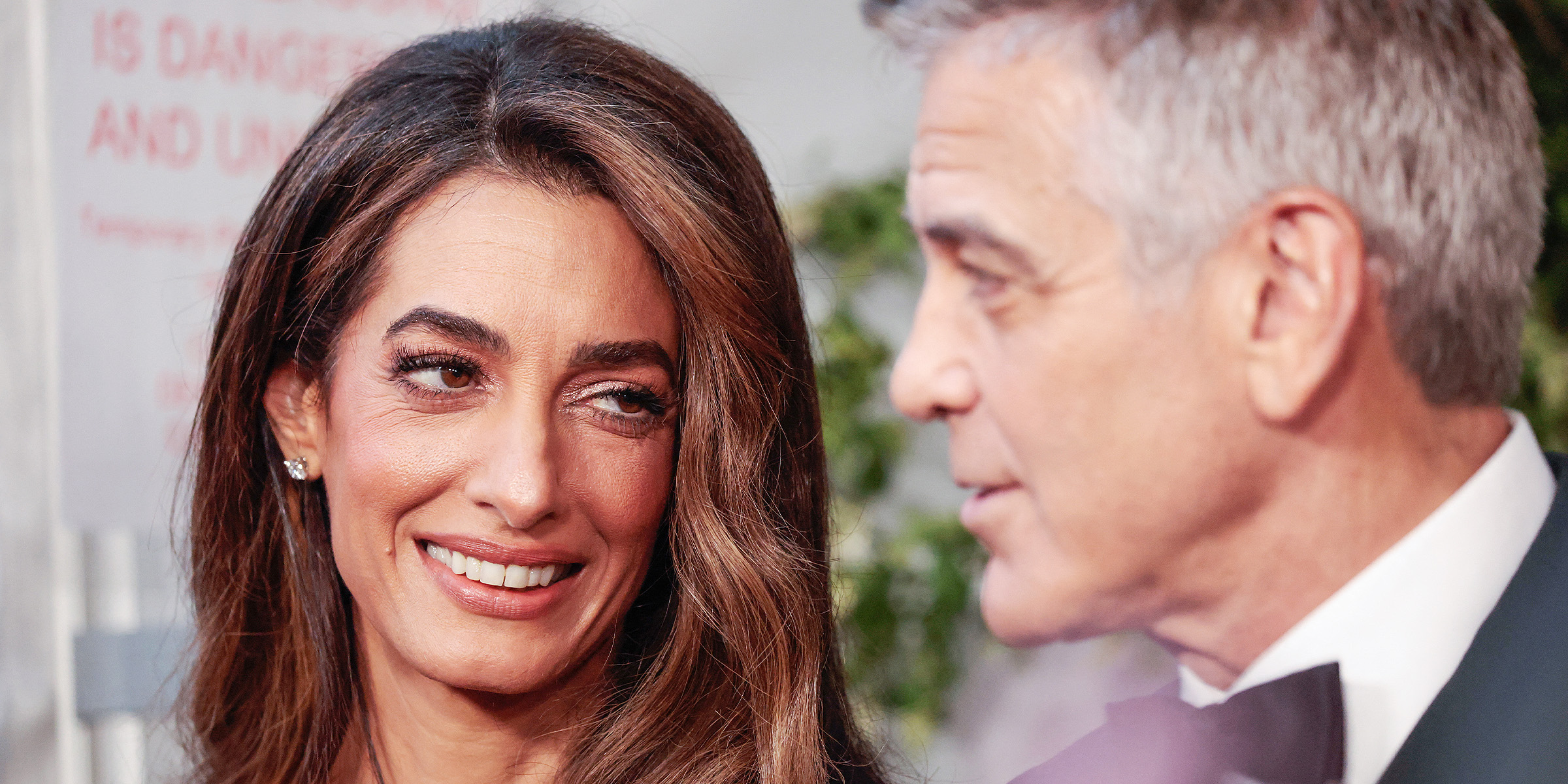 Amal et George Clooney | Source : Getty Images