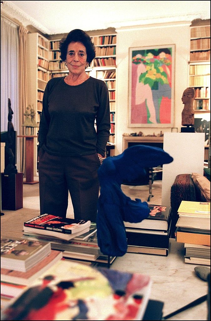 Françoise Giroud en France en octobre 2001. | Photo : Getty Images
