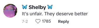 Commentaire d'un utilisateur sur le message TikTok de Nicole Wong | Source : tiktok.com/the.wisdom.family7