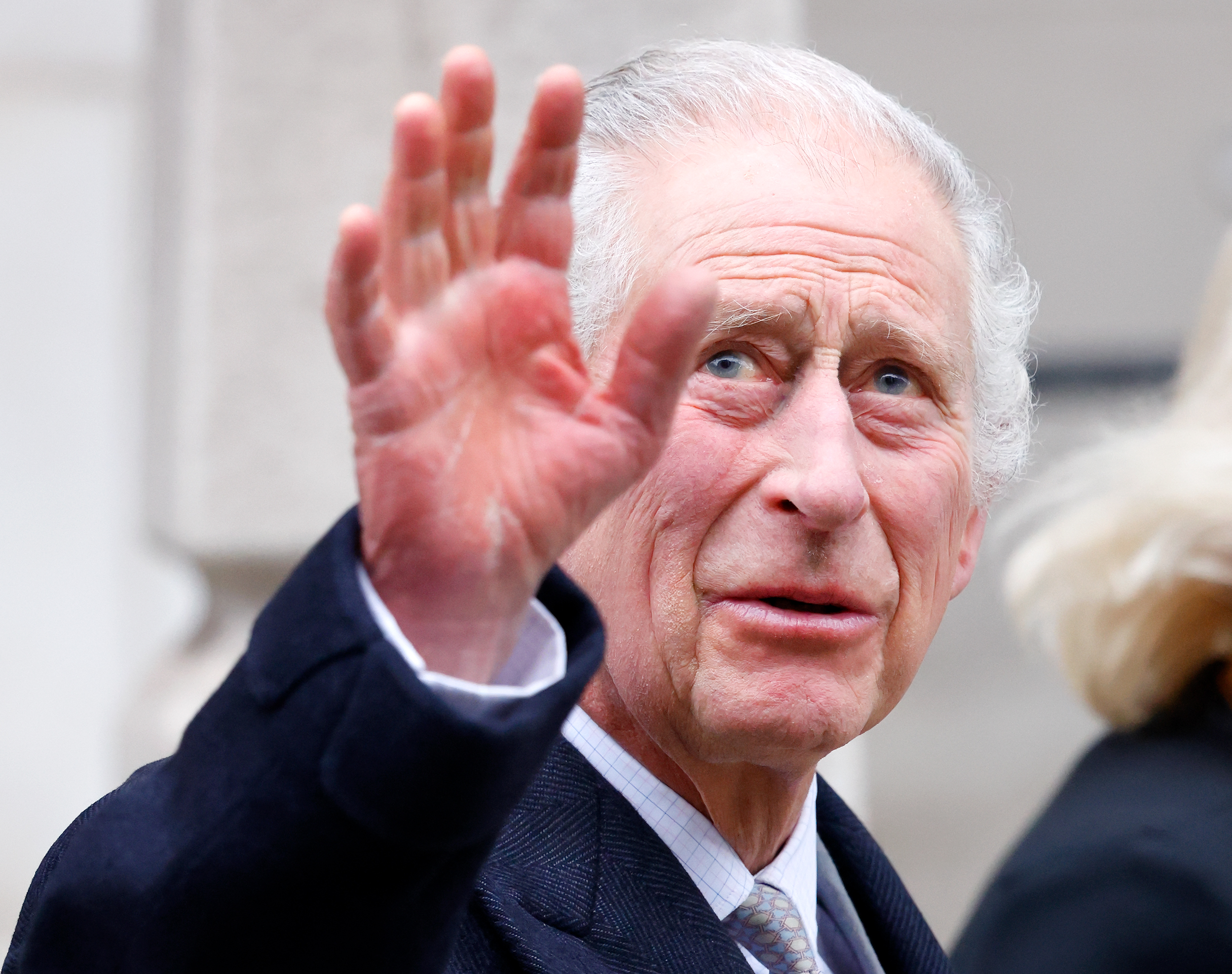 Le roi Charles III quittant la London Clinic après avoir subi une intervention chirurgicale, le 29 janvier 2024 | Source : Getty Images
