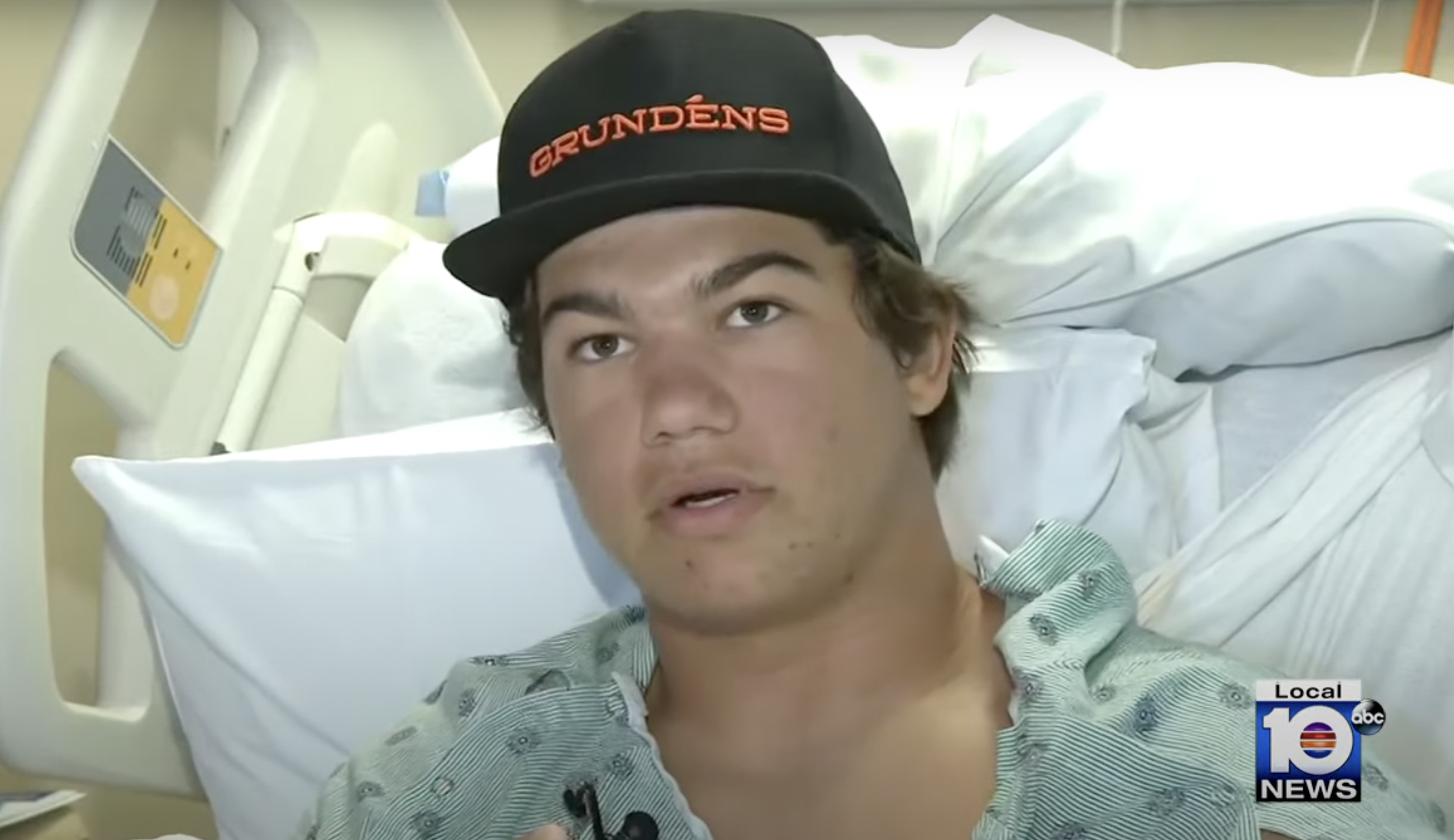 Kevin Blanco à l'hôpital | Source : https://www.youtube.com/watch?v=S-Sosp21blo