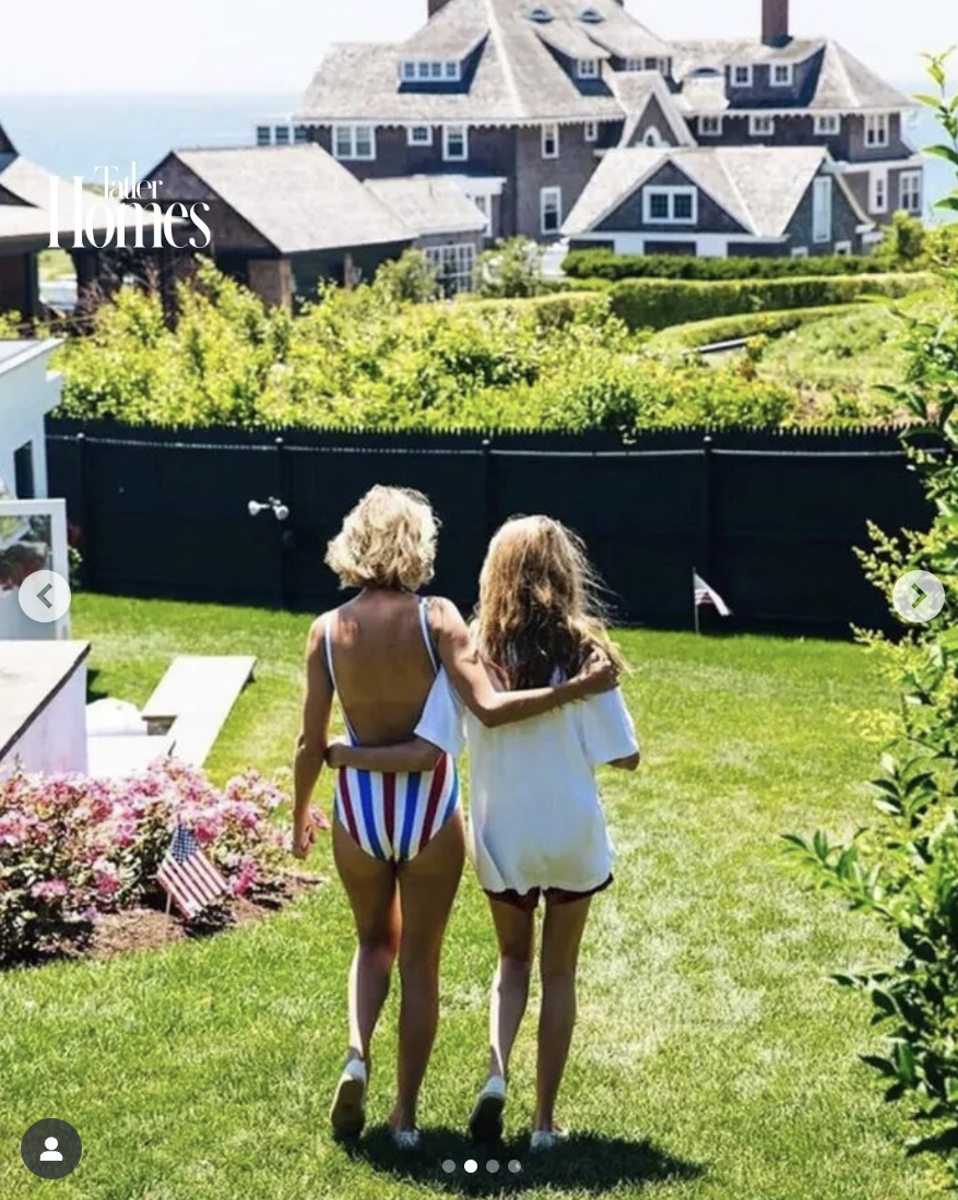 Taylor Swift dans sa maison de Rhode Island, posté par Tatler Homes le 17 janvier 2025. | Source : Instagram/tatlerhomes