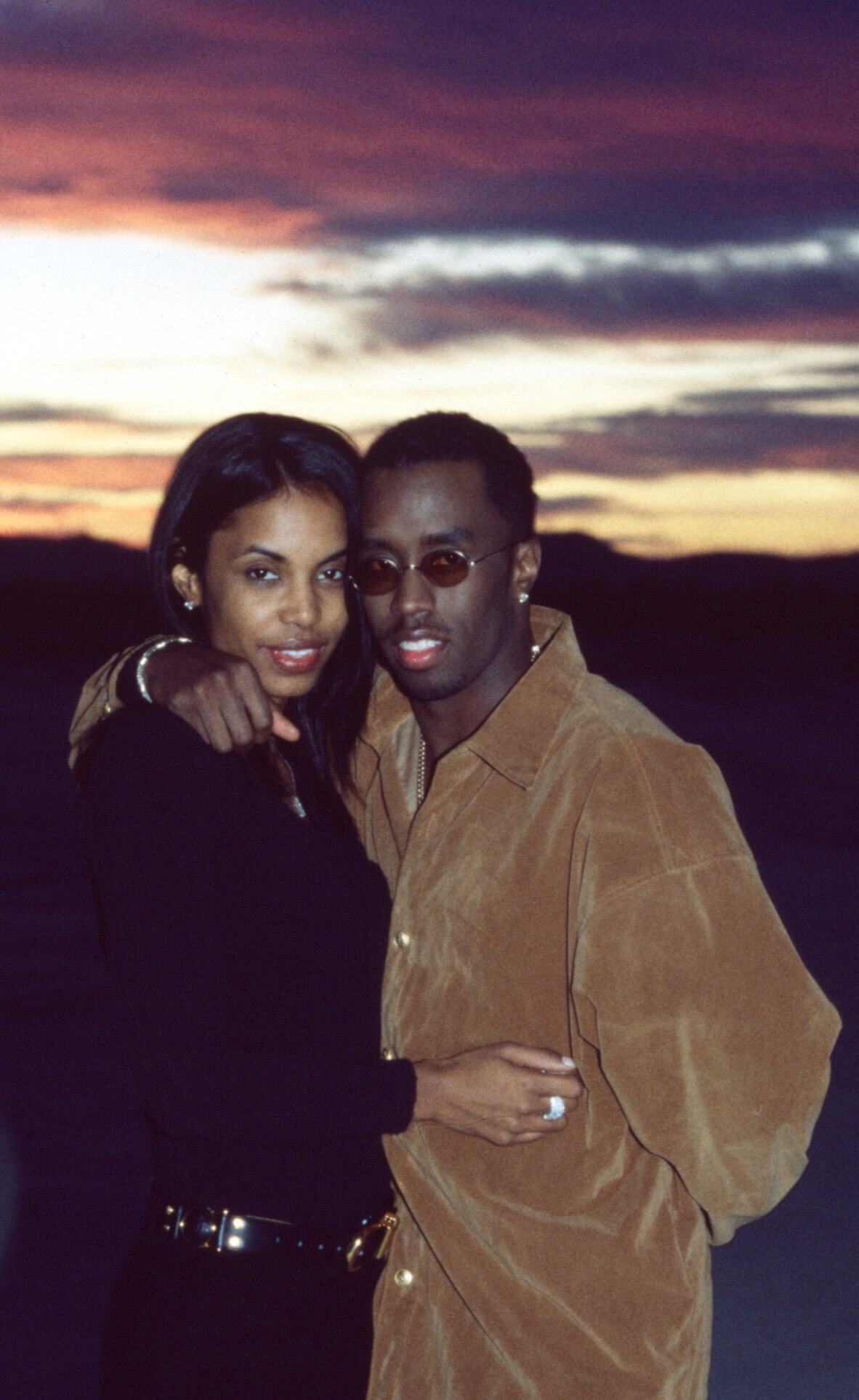 Kim Porter et Sean "Diddy" Combs, vers 1996 | Source : Getty Images