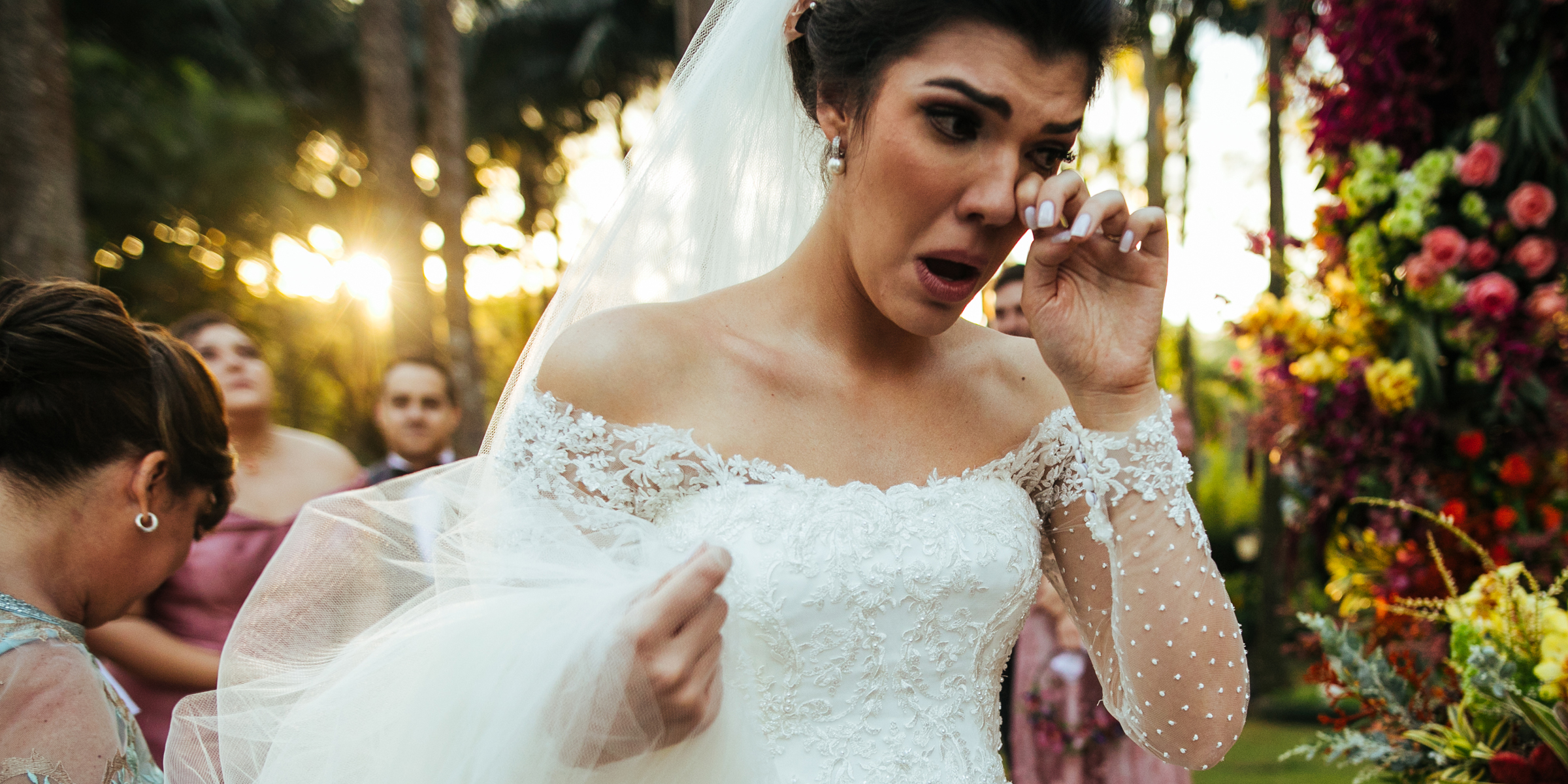 Une mariée bouleversée | Source : Getty Images