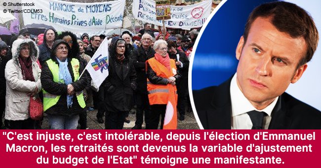 En Mayenne, 120 retraités s'adressent à Macron: "Monsieur le président, rendez-nous notre pouvoir d'achat"