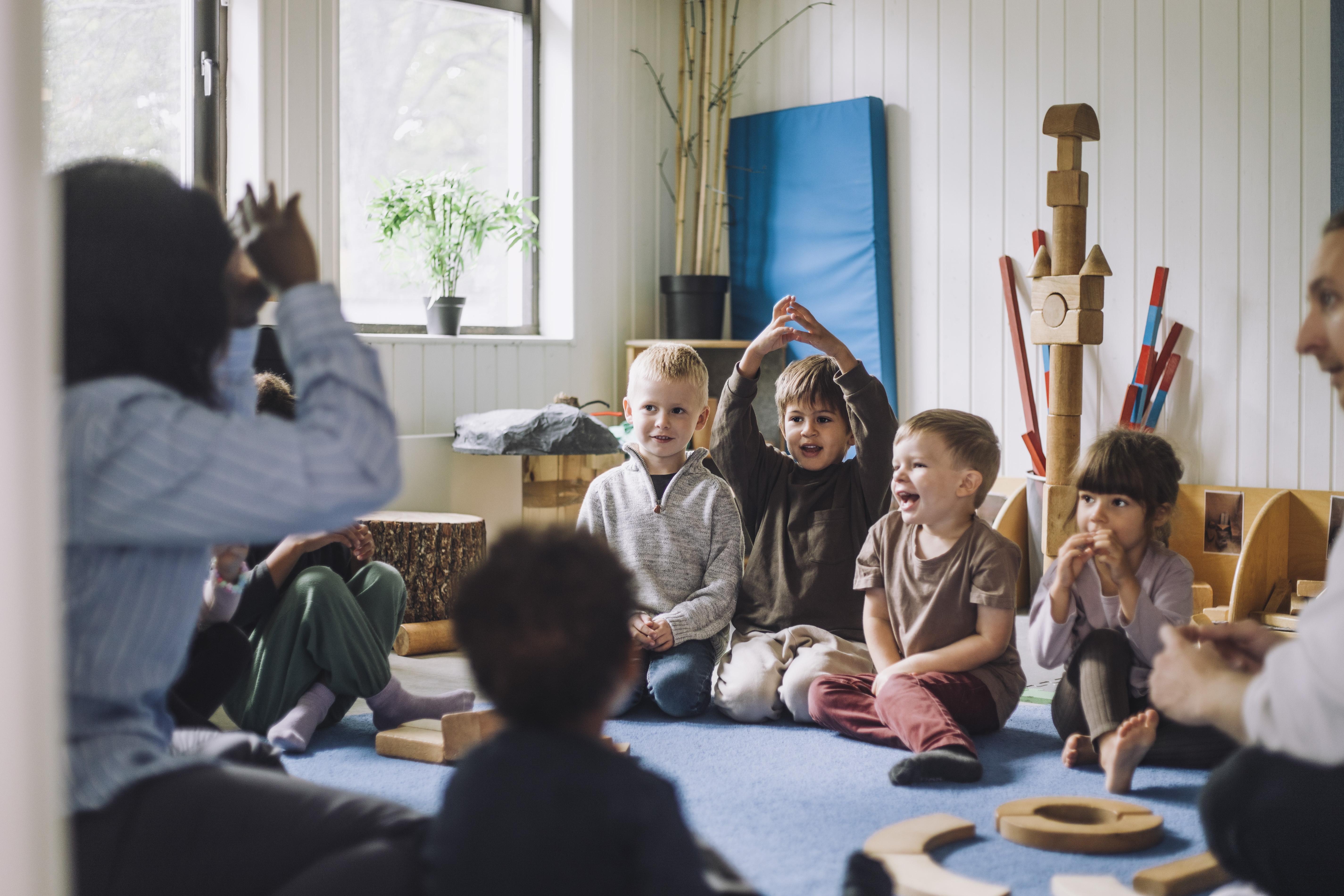 Des enfants dans une garderie | Source : Getty Images