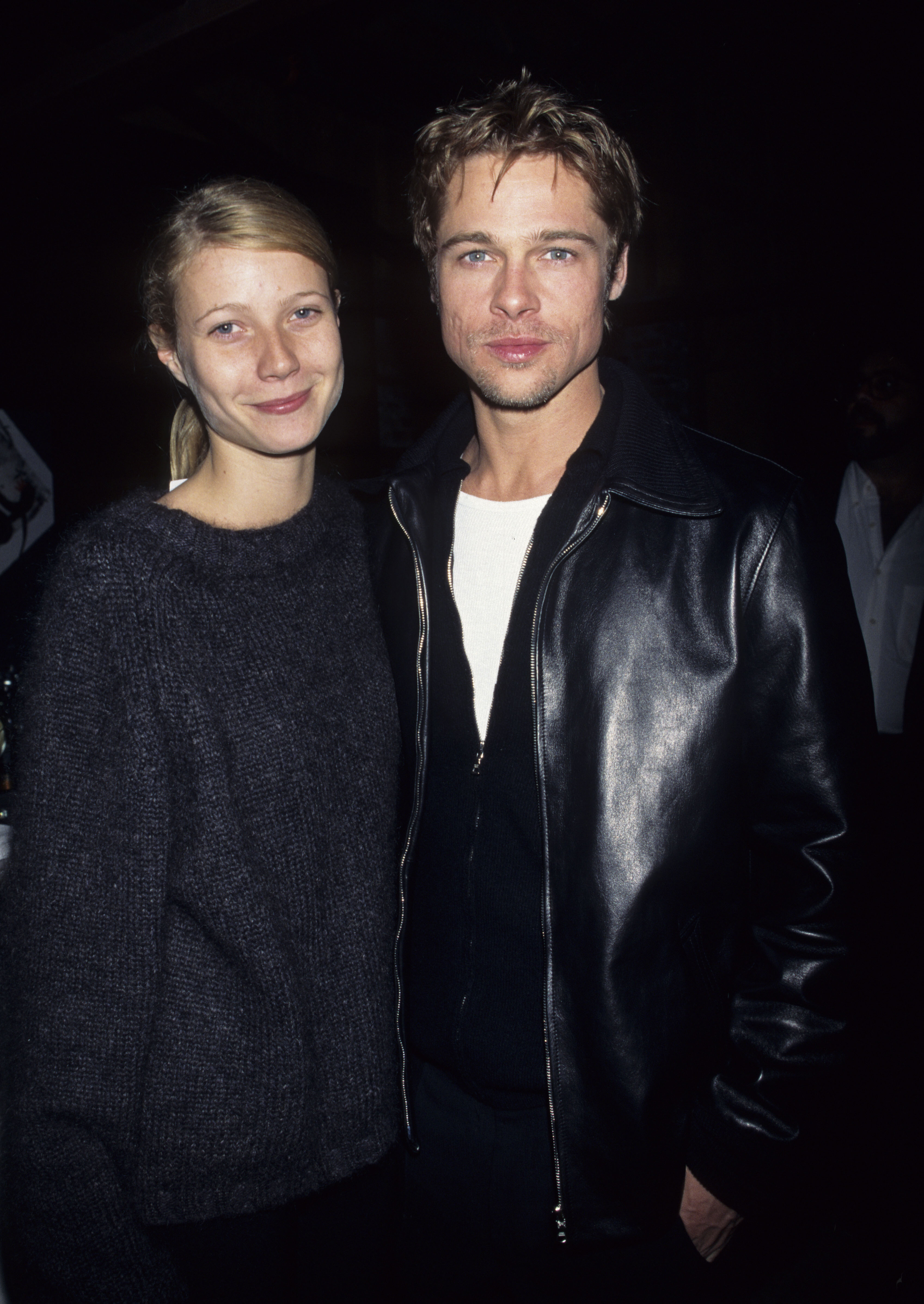 Gwyneth Paltrow et Brad Pitt à la soirée d'après spectacle de David Bowie sur une photo non datée | Source : Getty Images