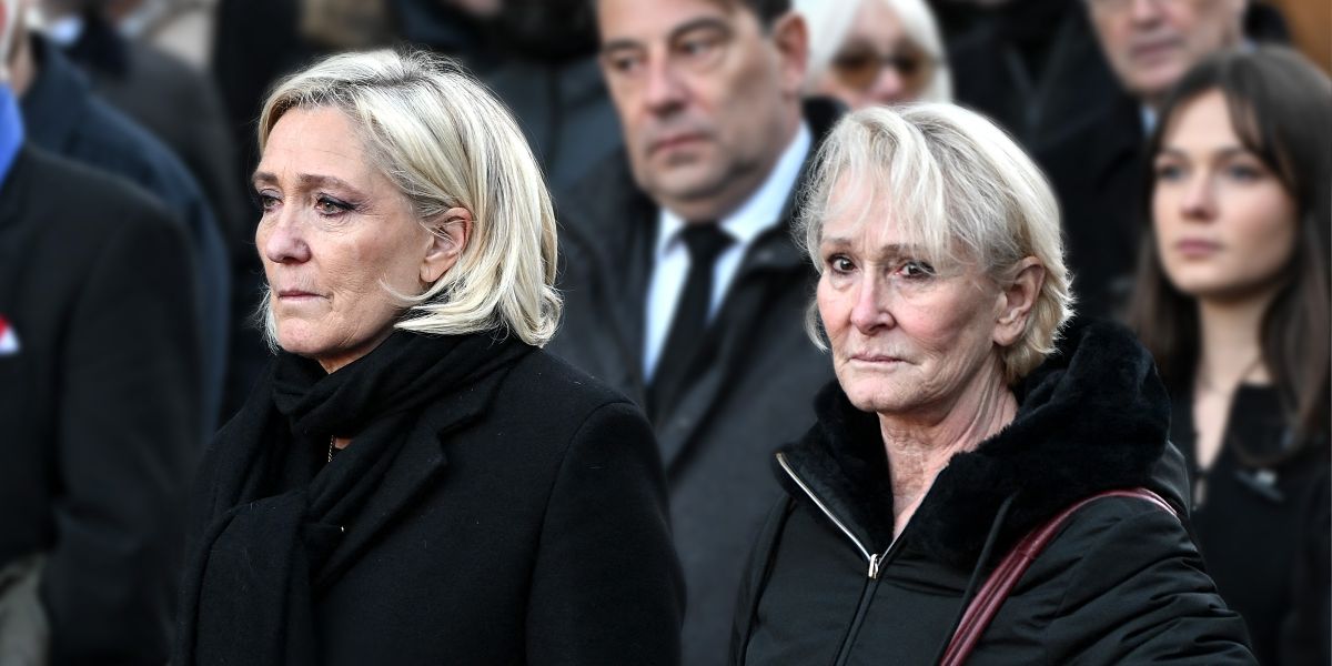 Marine Le Pen et Yann Le Pen | Photo : Getty Images