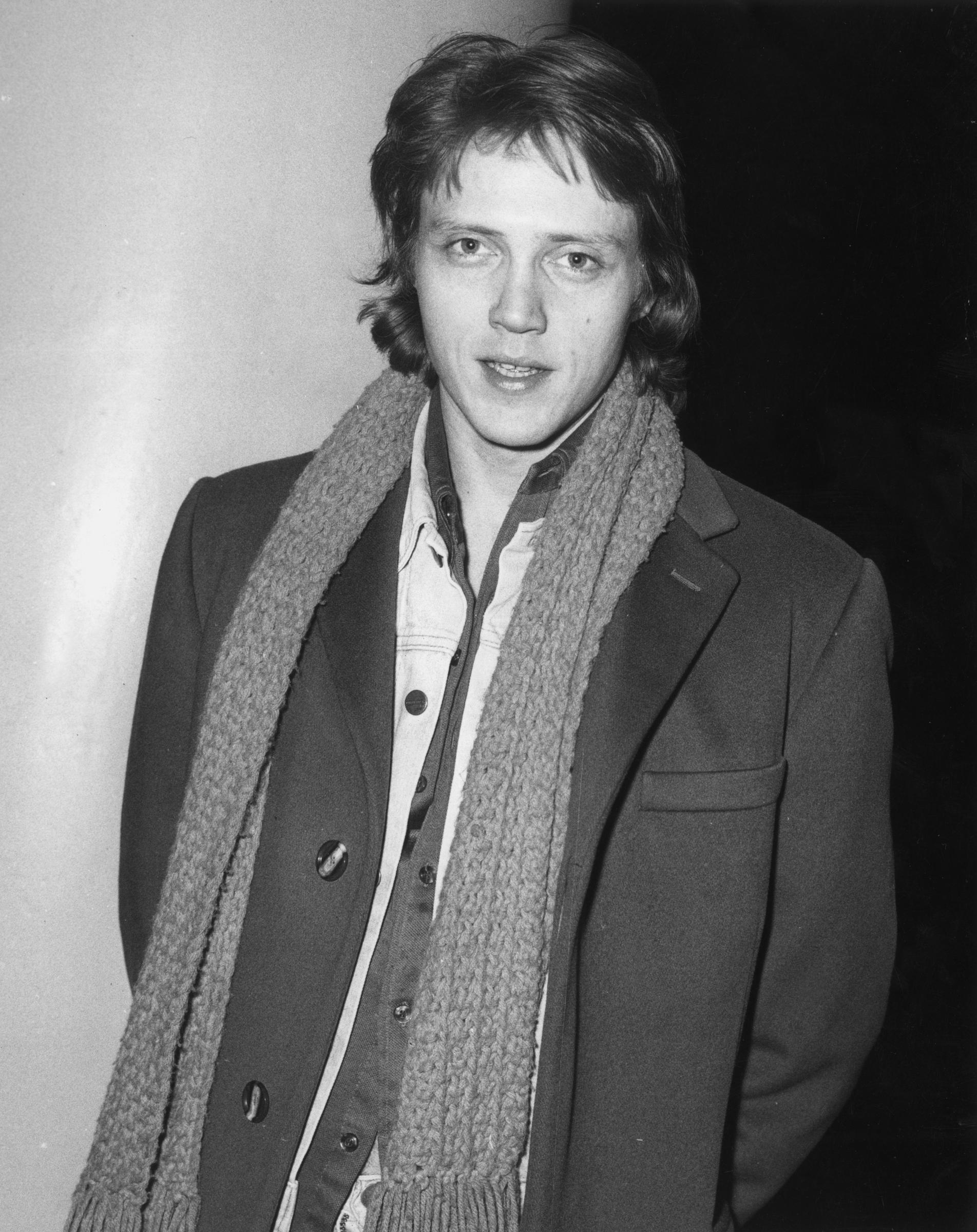 Christopher Walken photographié le 1er janvier 1974 à New York. | Source : Getty Images